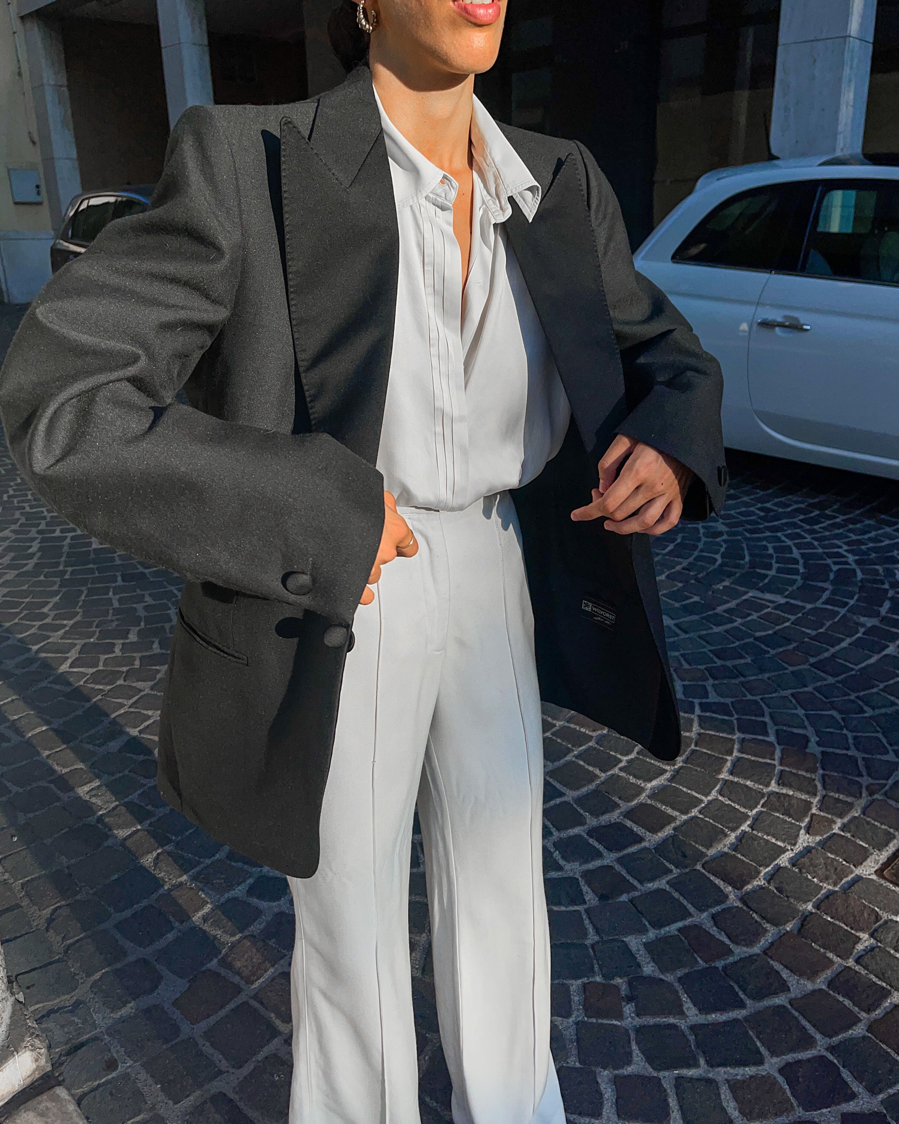 Tuxedo grey  blazer