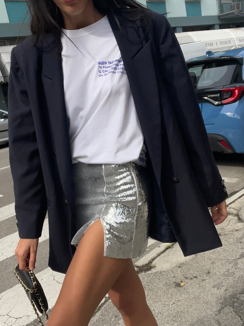 Blue blazer