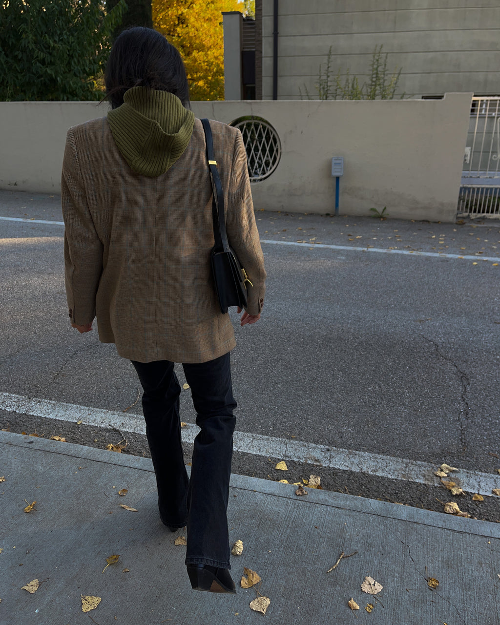 Check blazer