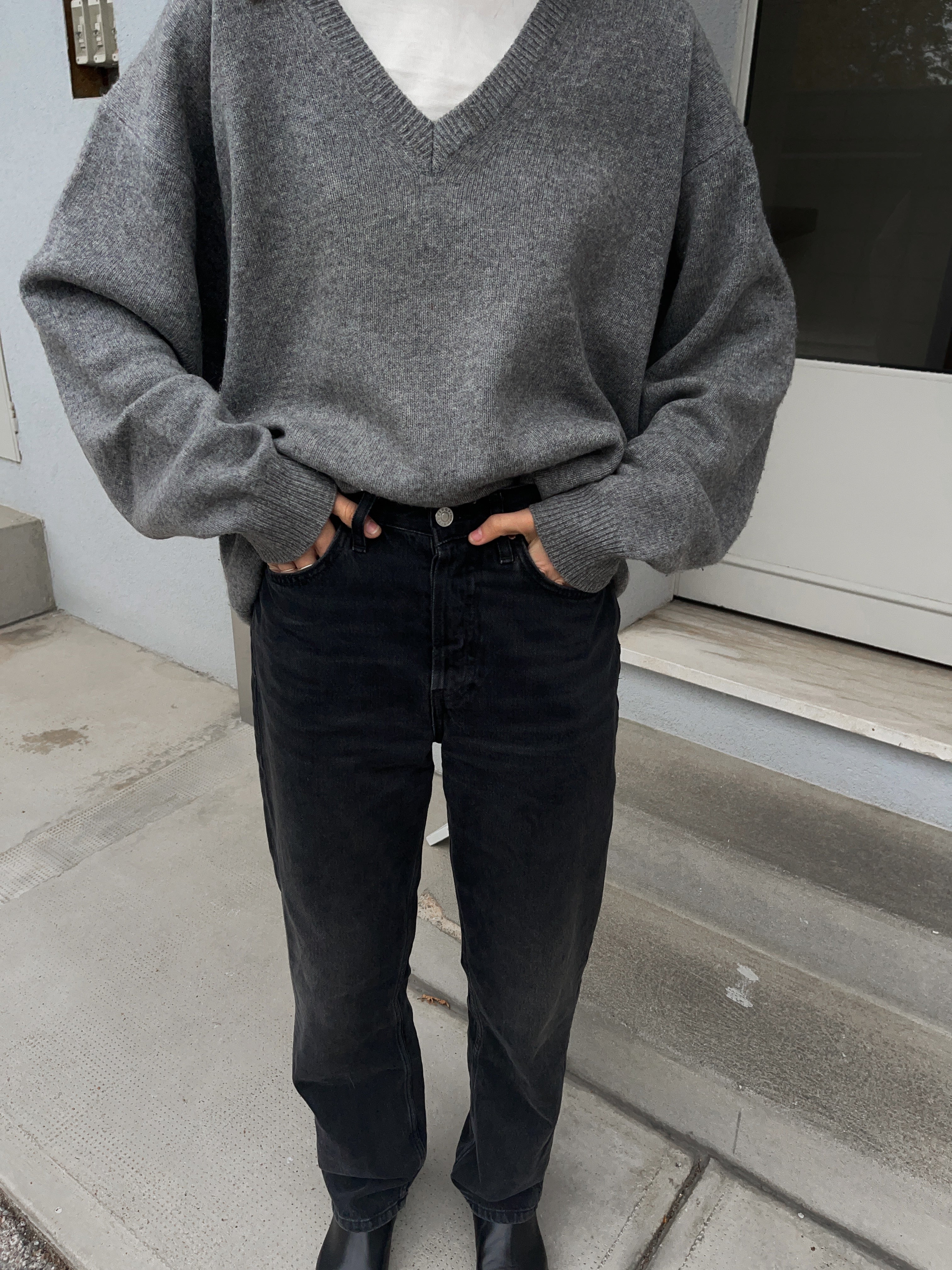 Oversize wool jumper