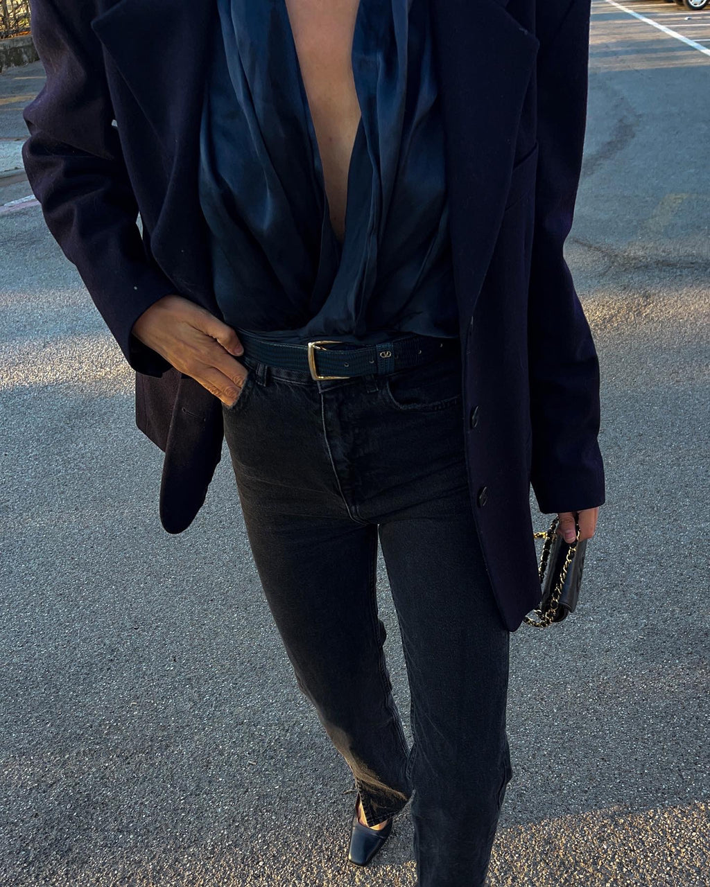 The perfect blue blazer