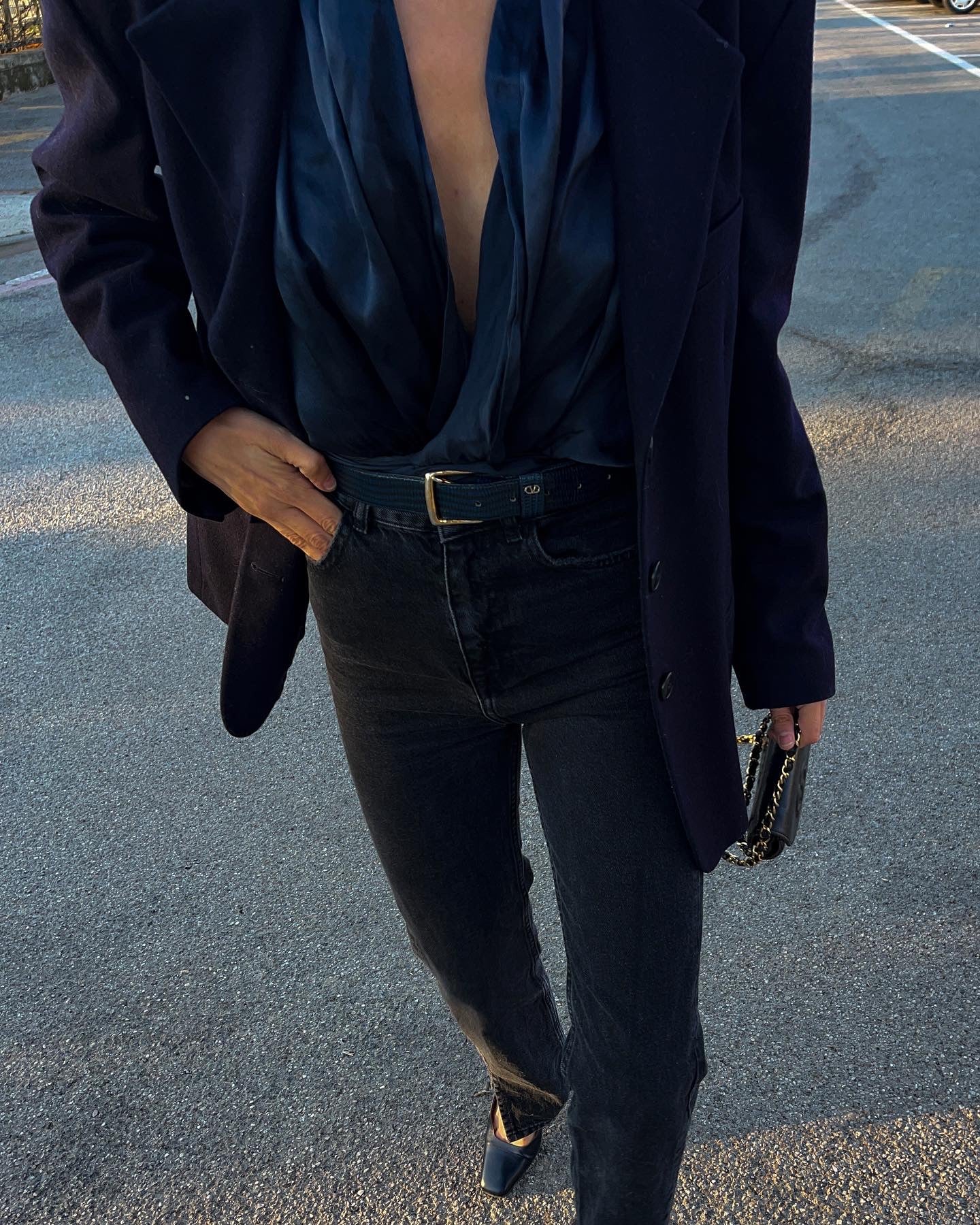 The perfect blue blazer