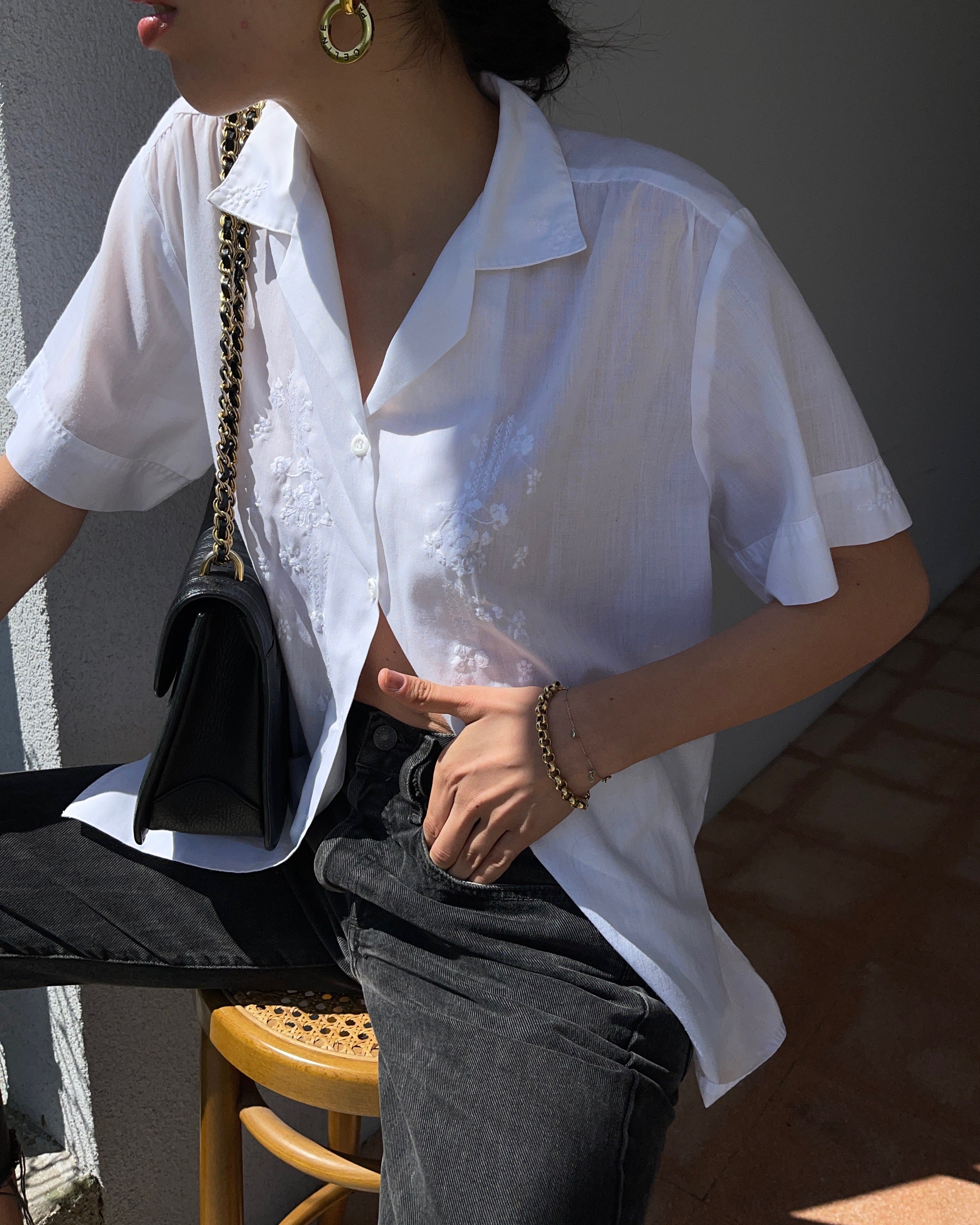 Cotton BOXY shirt