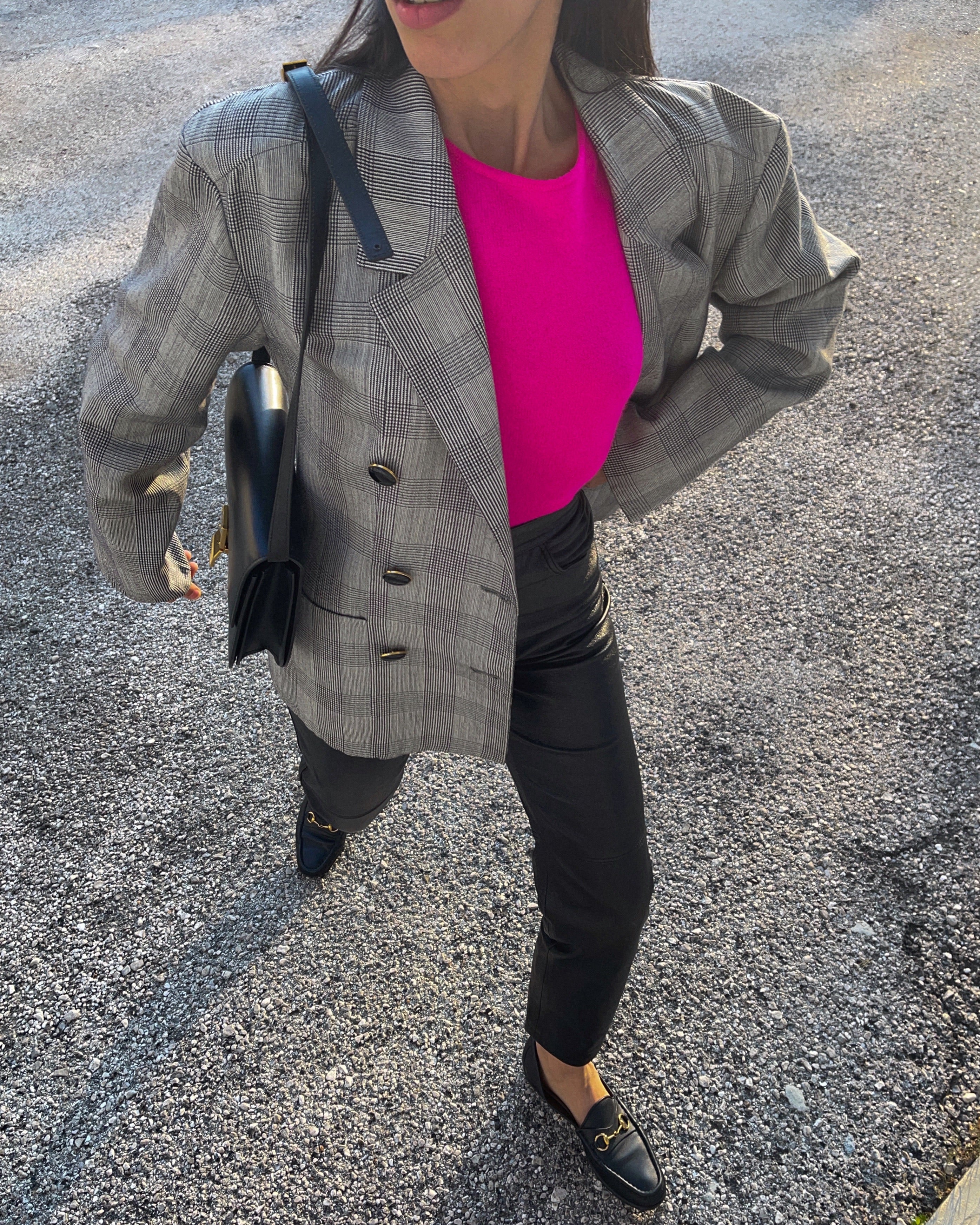 100% wool galles print blazer