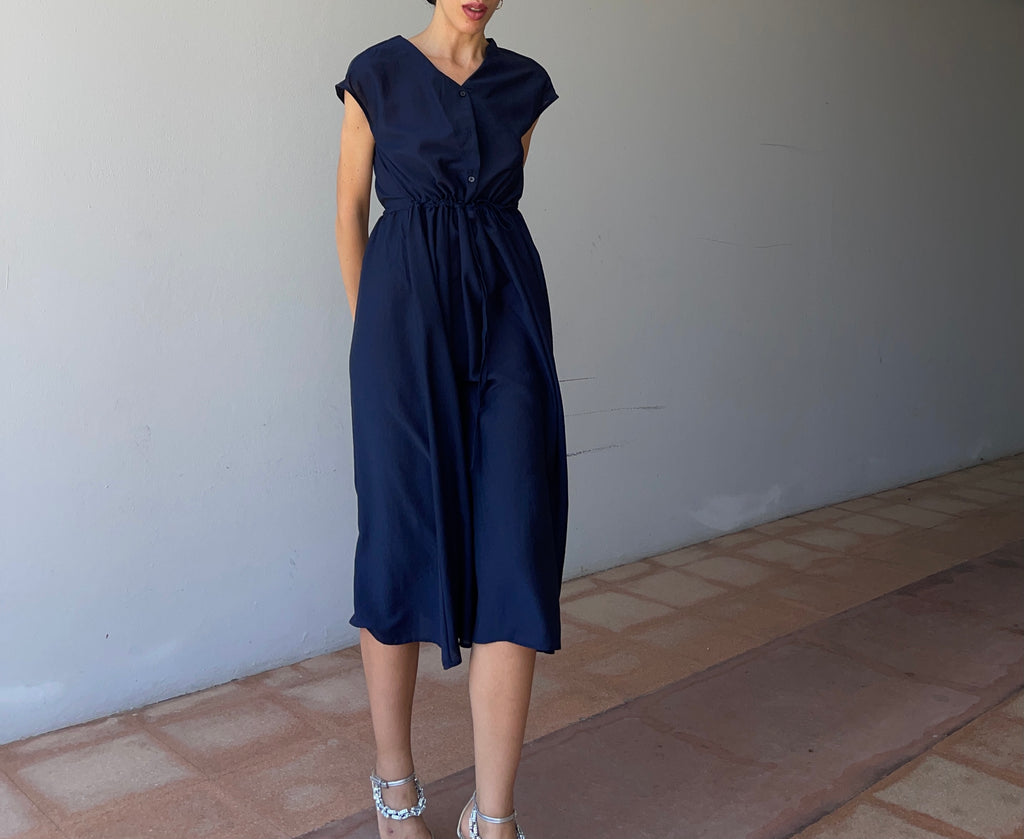 Blue dress