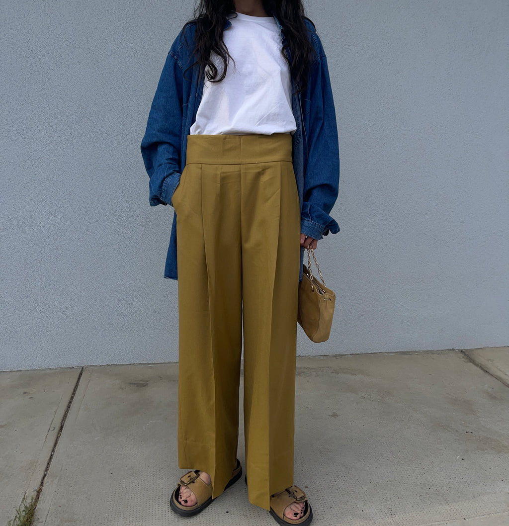 100 wool trousers