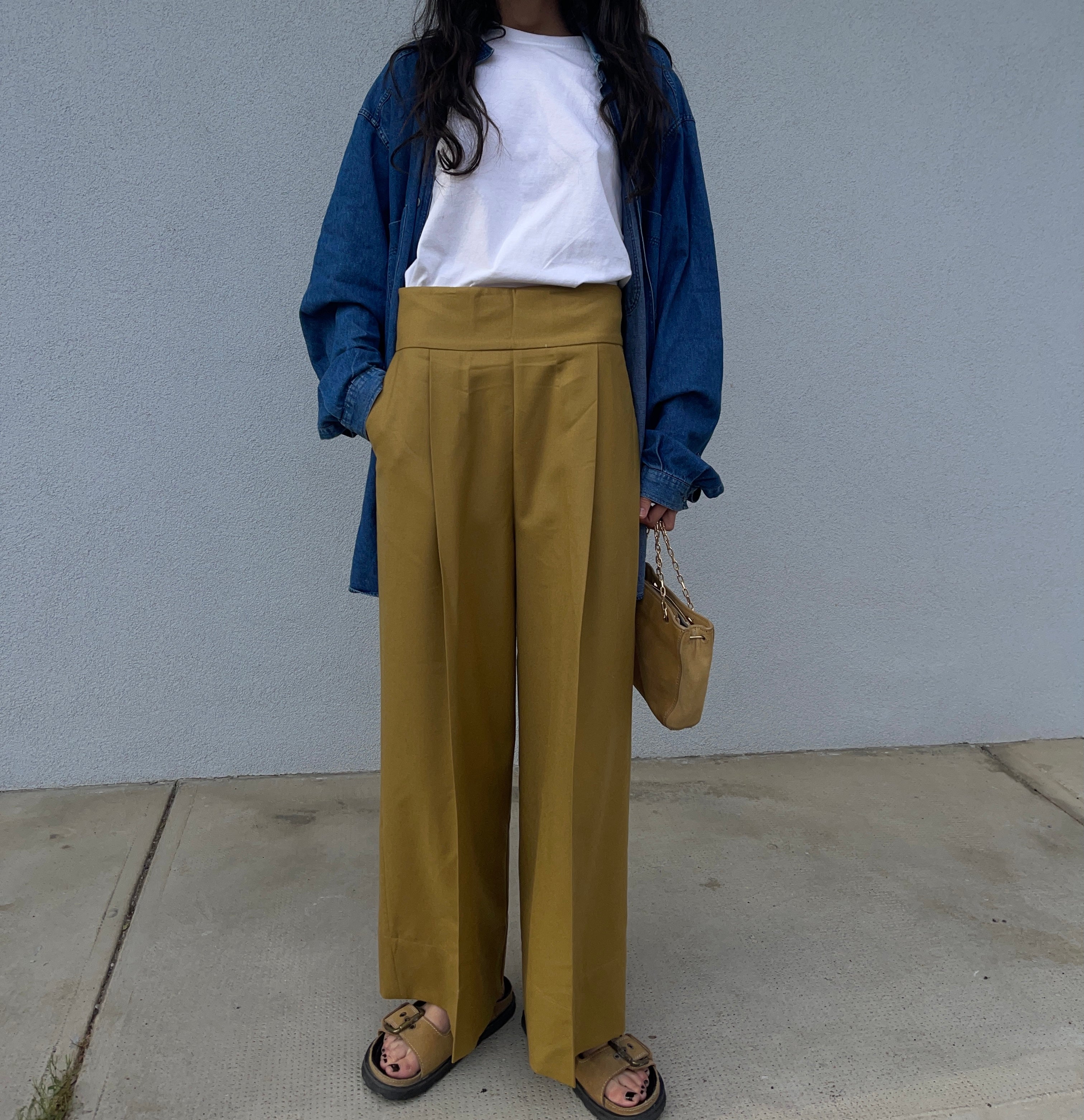 100 wool trousers