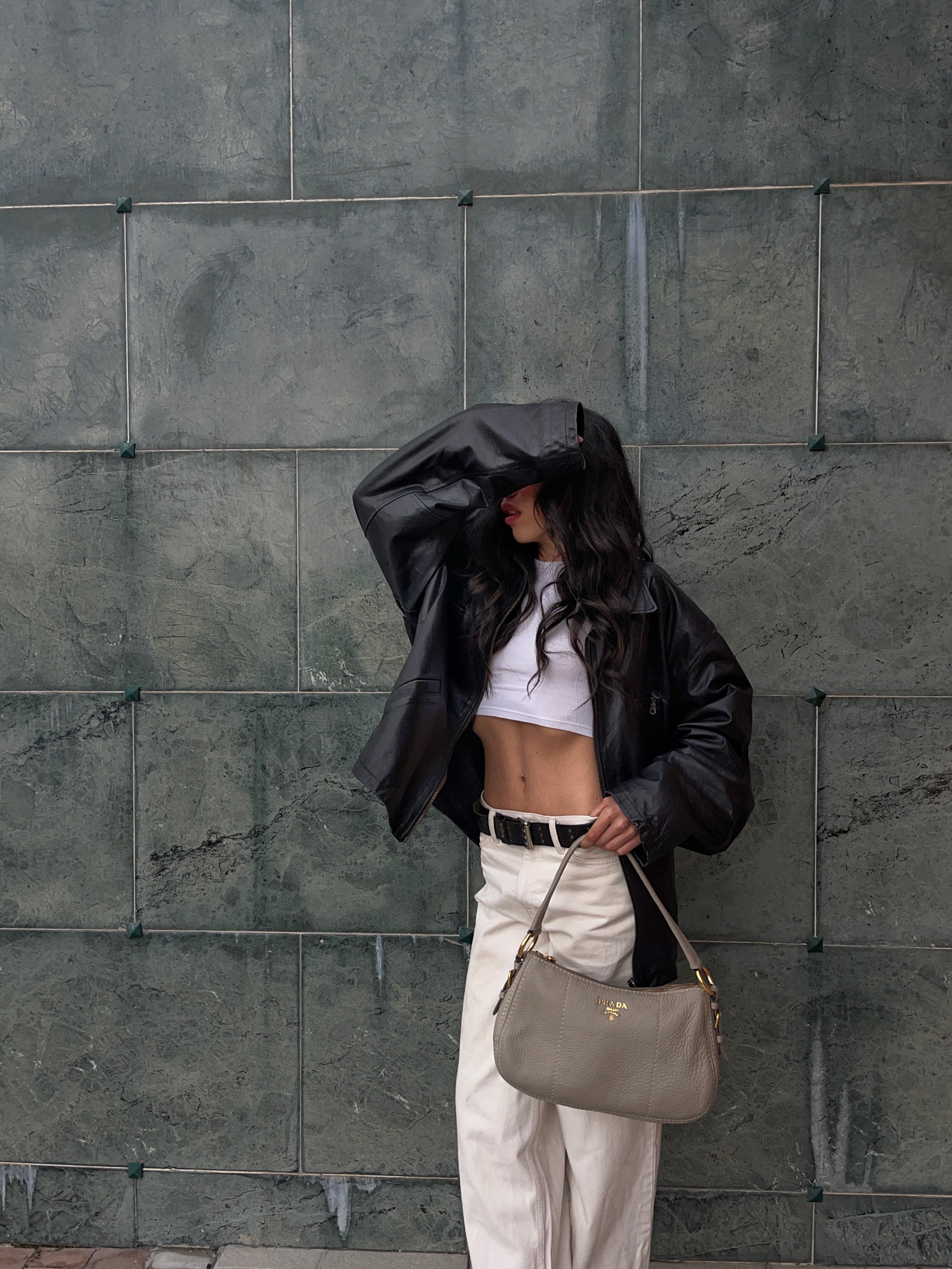 Leather jacket