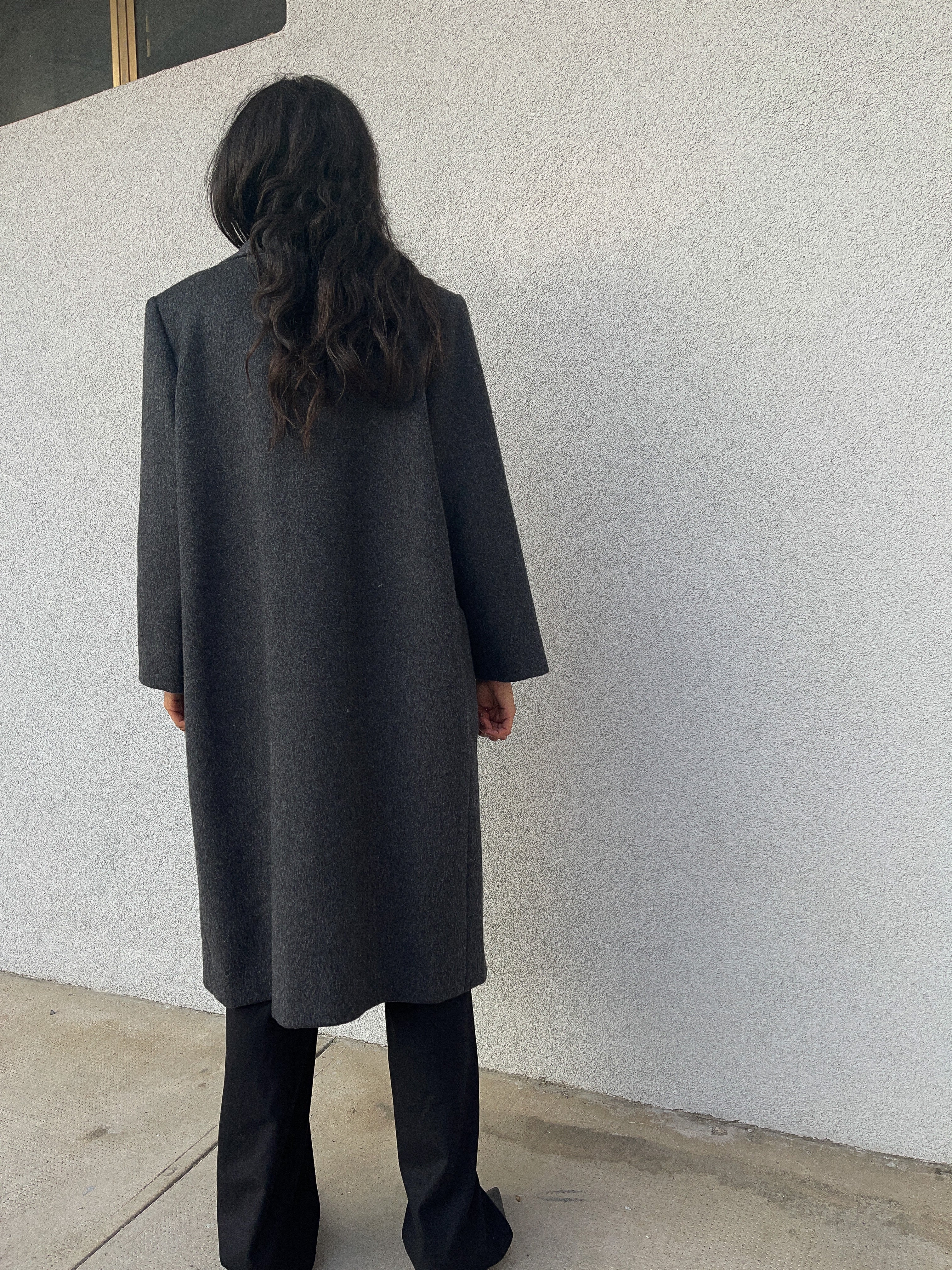 Grey coat