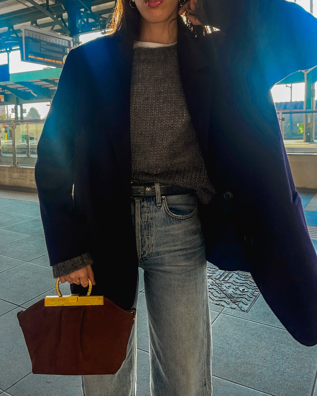 Blue blazer