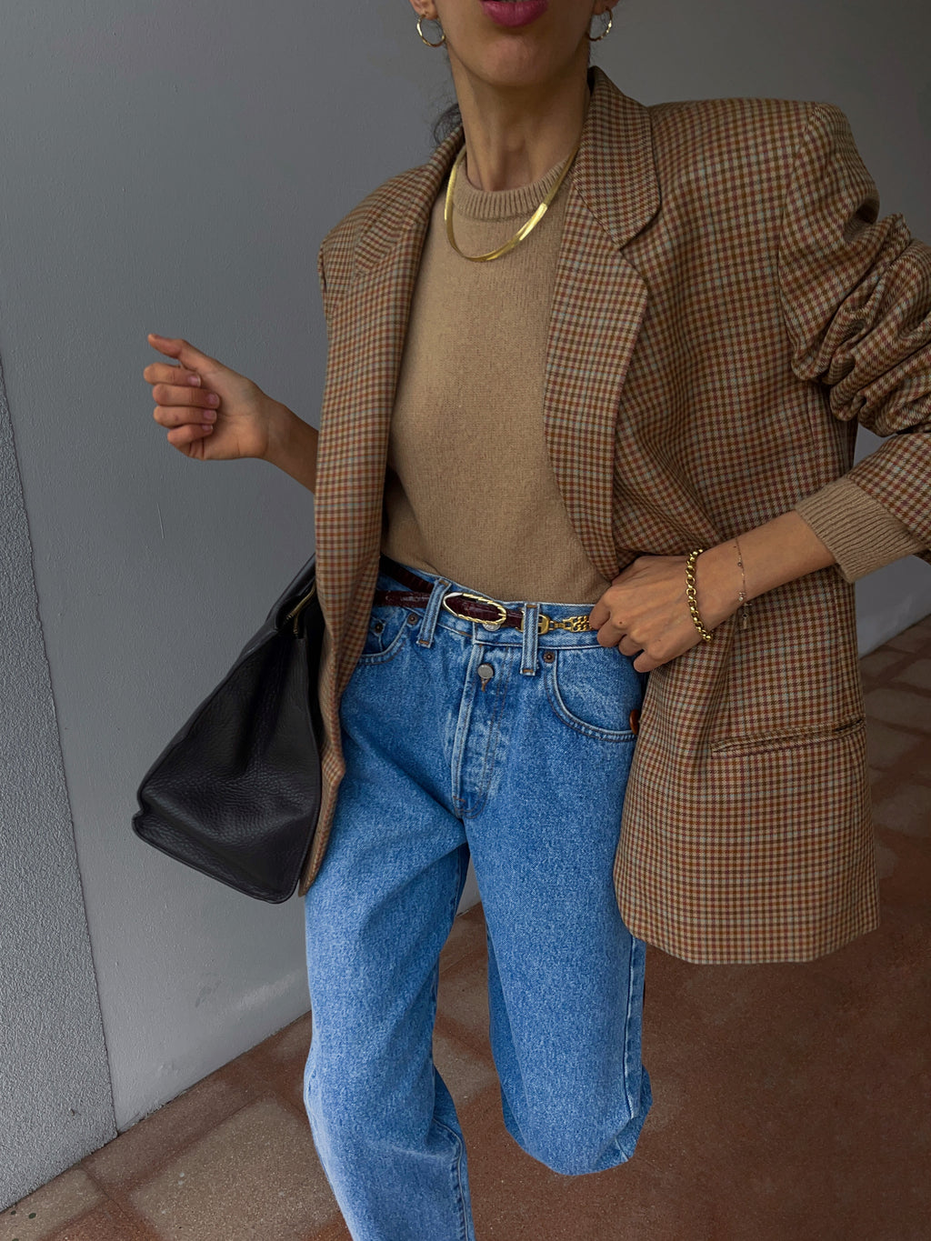 I drive my children to school blazer