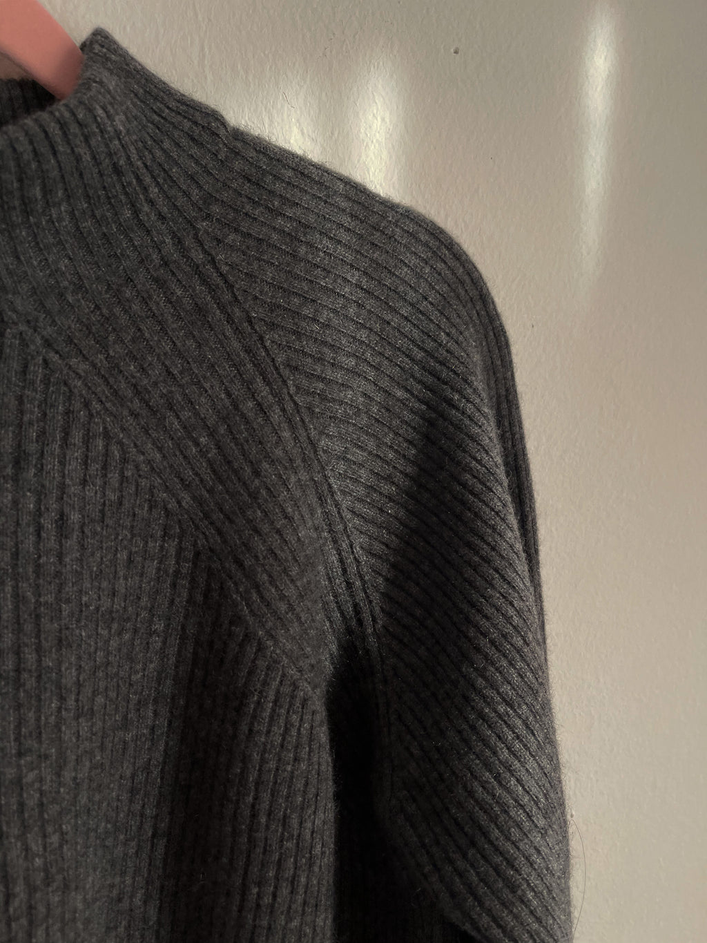 Grey cashmere jumper