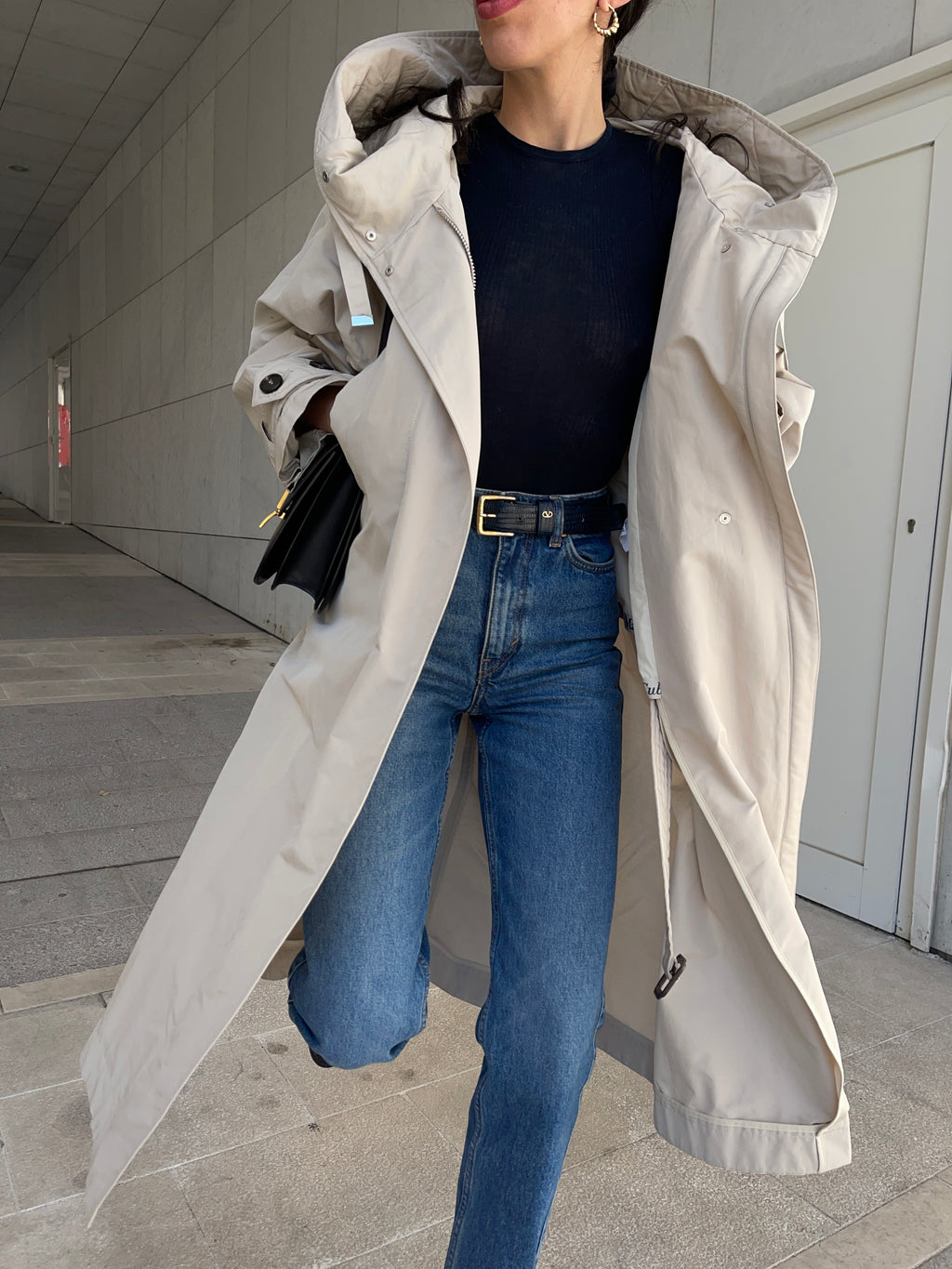 Max Mara The cube hodded Parka