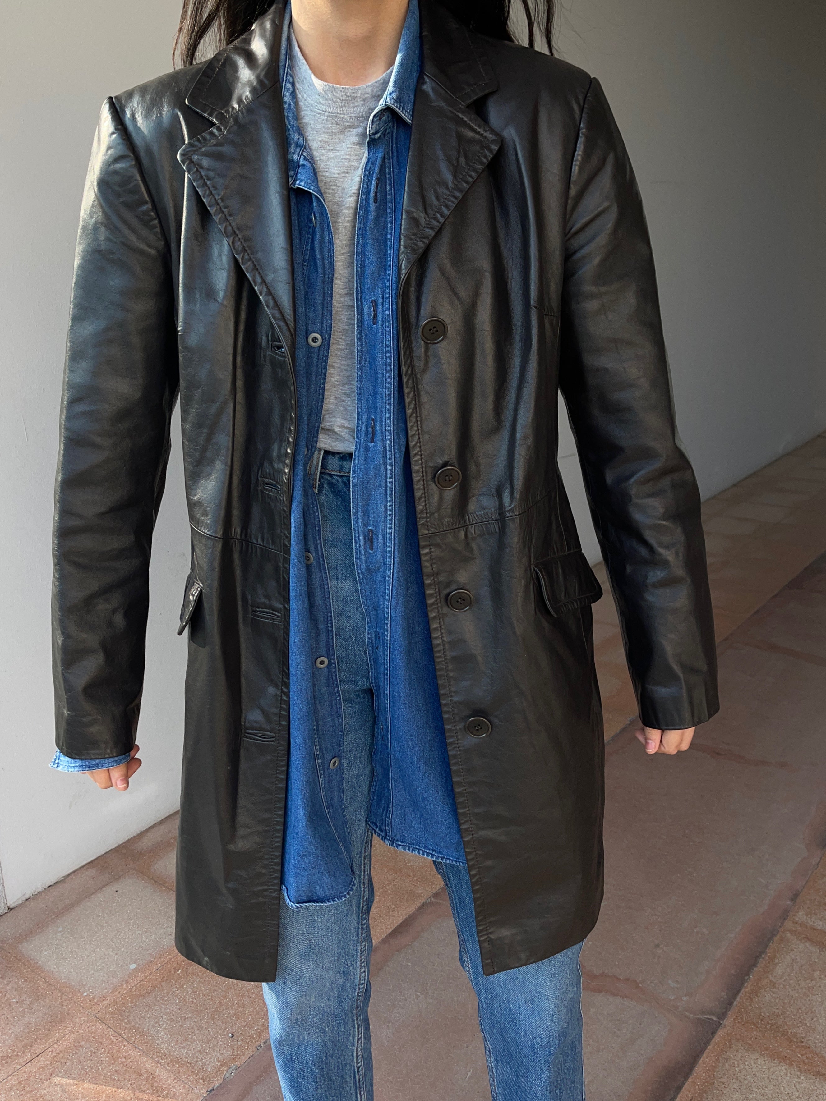 Leather jacket