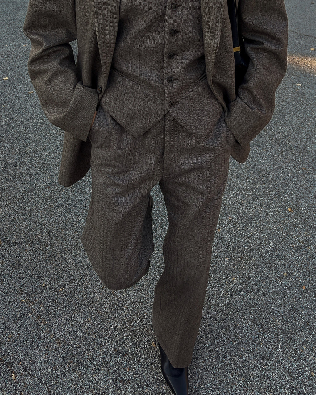 3 pieces wool suit