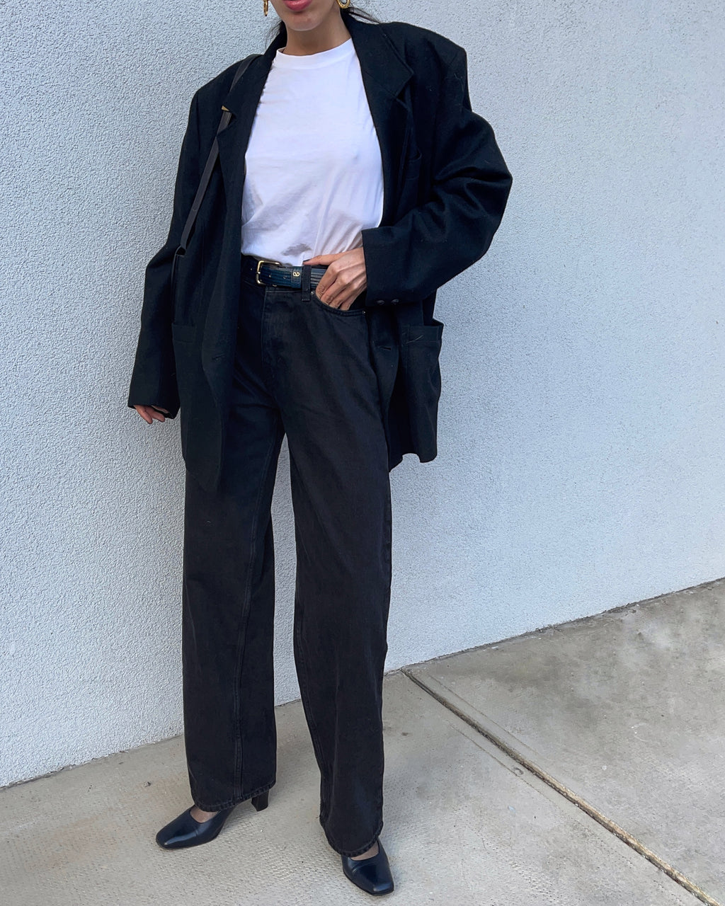 Black blazer