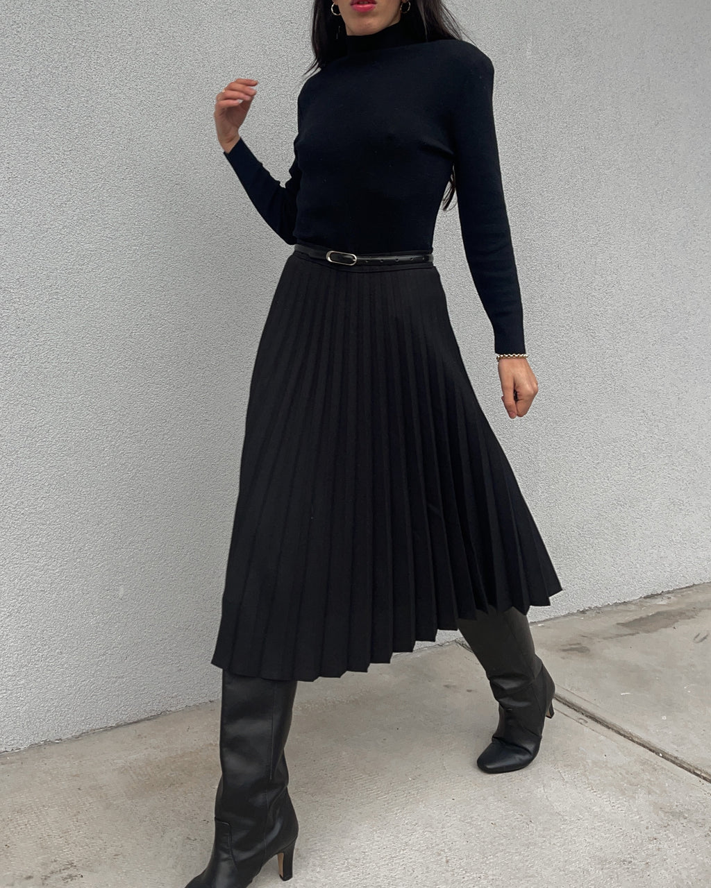 Perfect plissè skirt