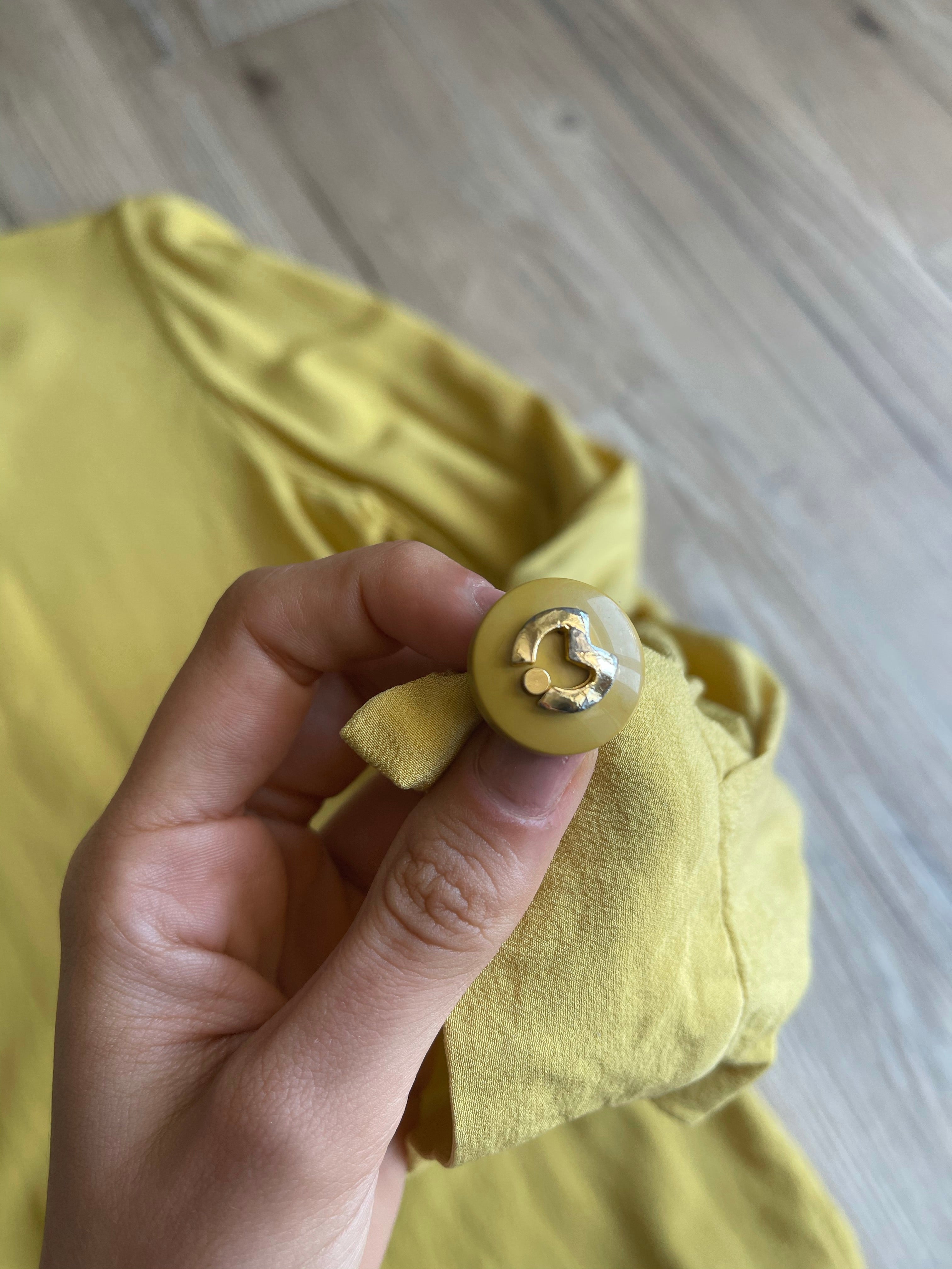 100% silk MILA SCHON BLOUSE