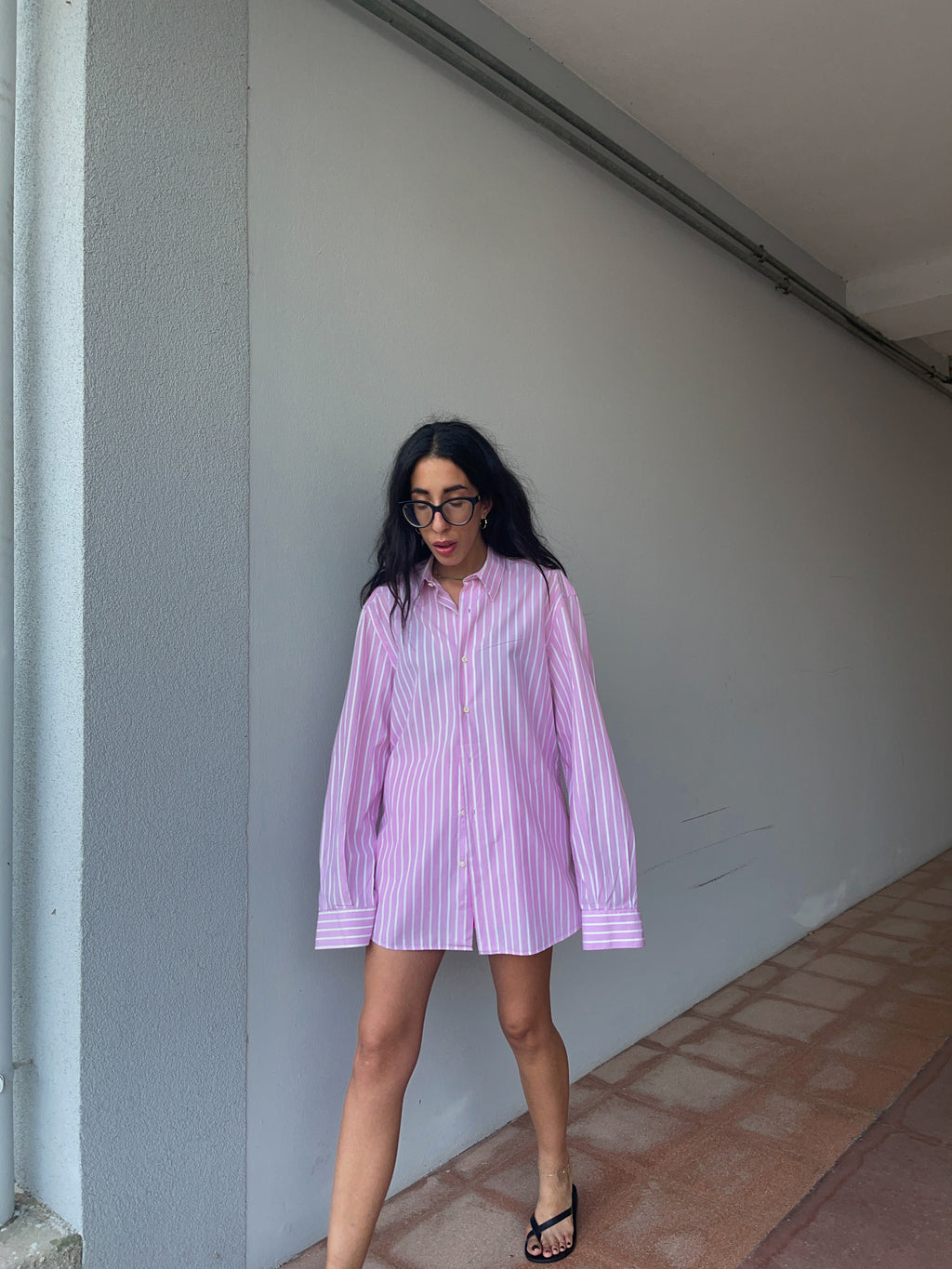 Pink shirt