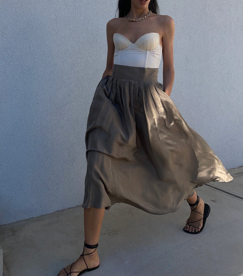 100 Silk skirt