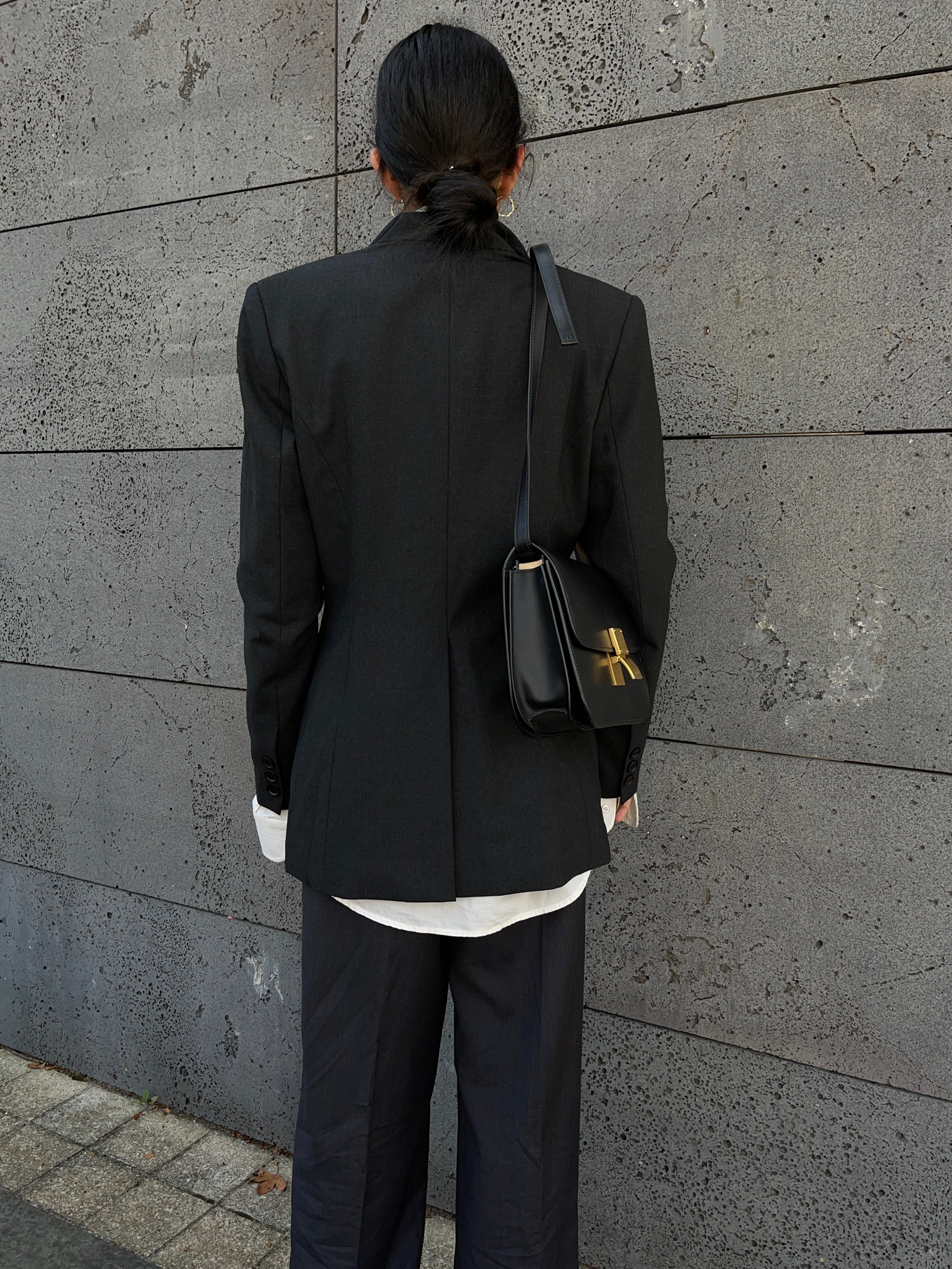 wool blend blazer