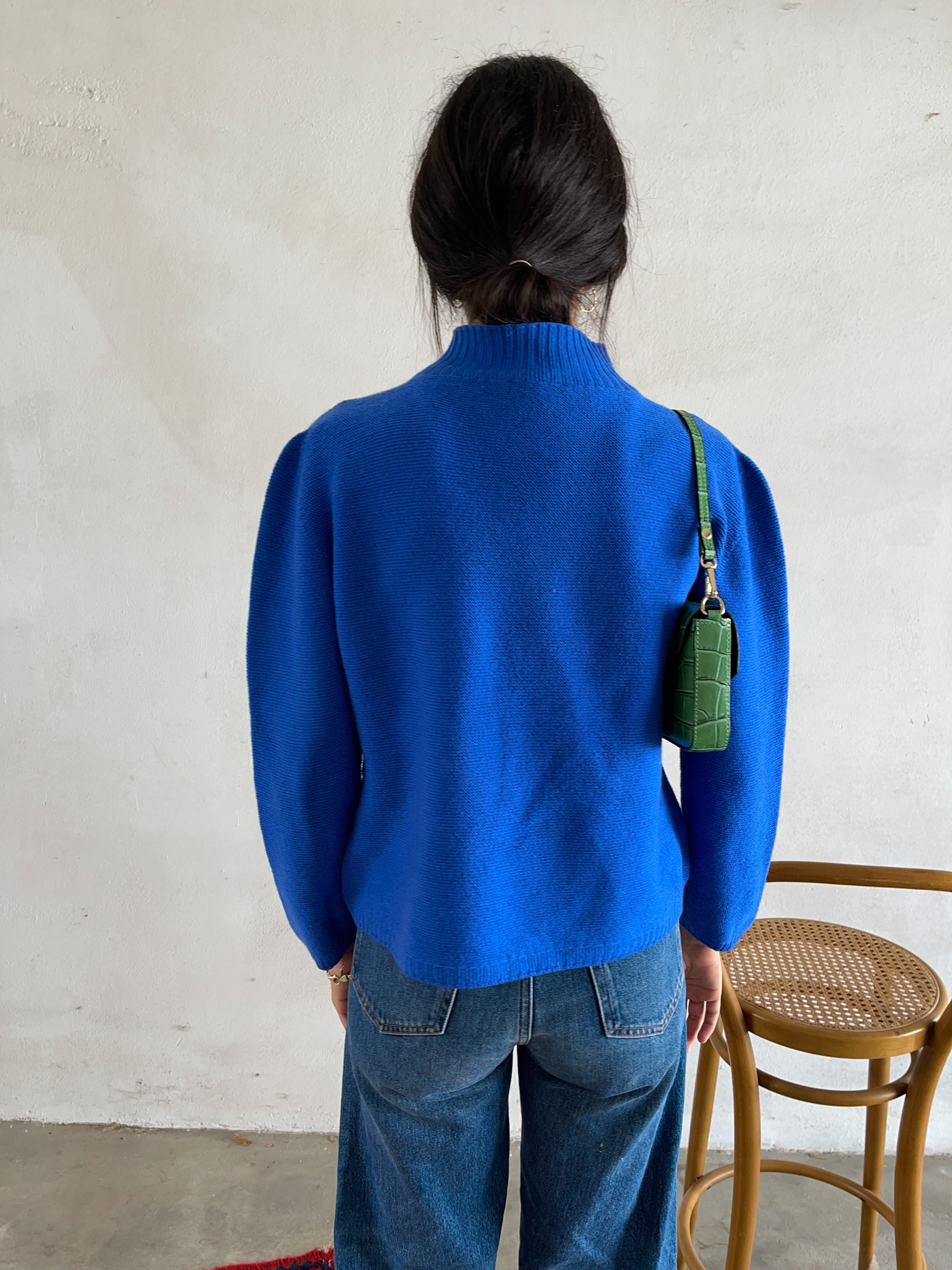 Electric blue vintage