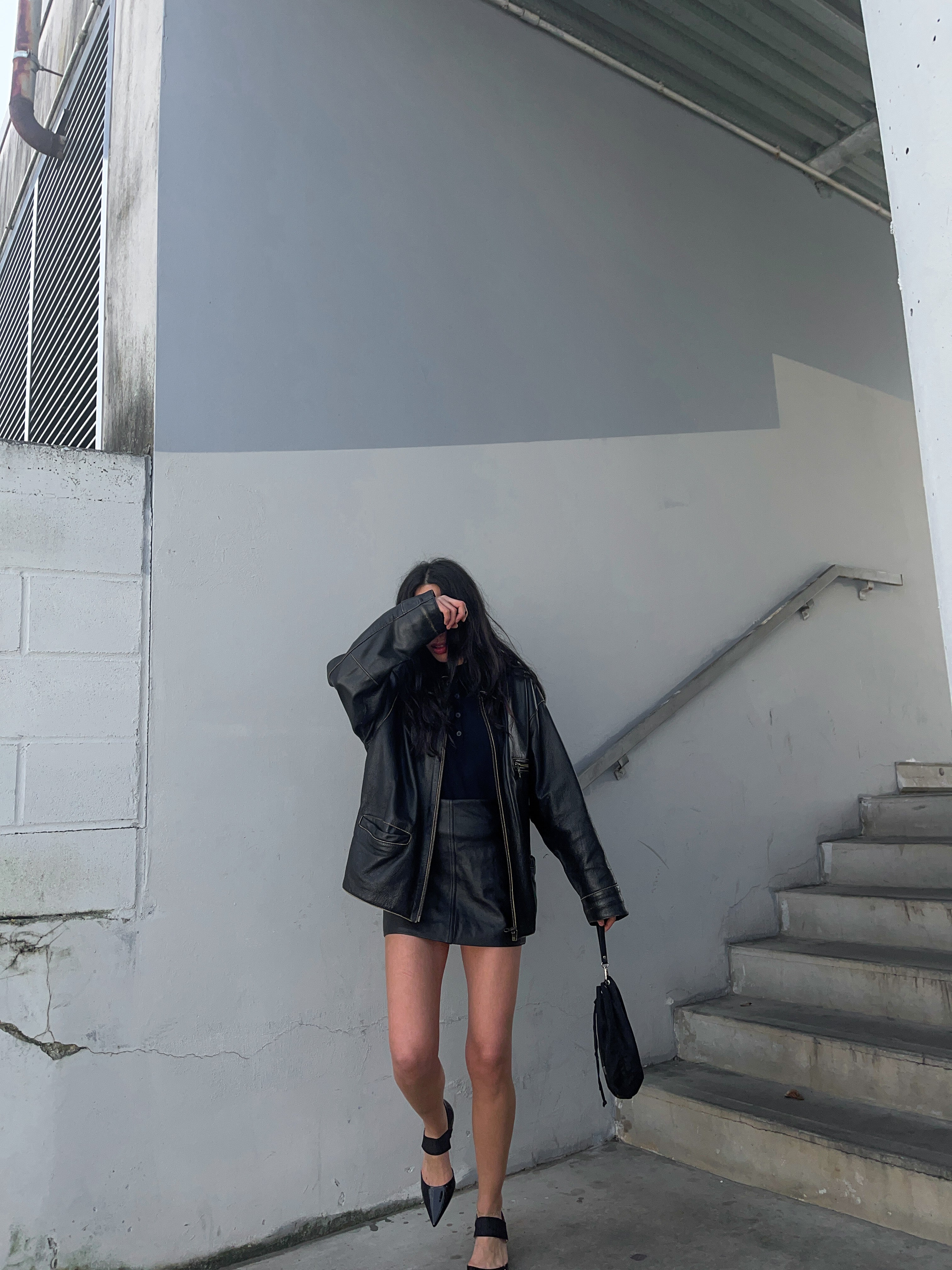 Leather jacket