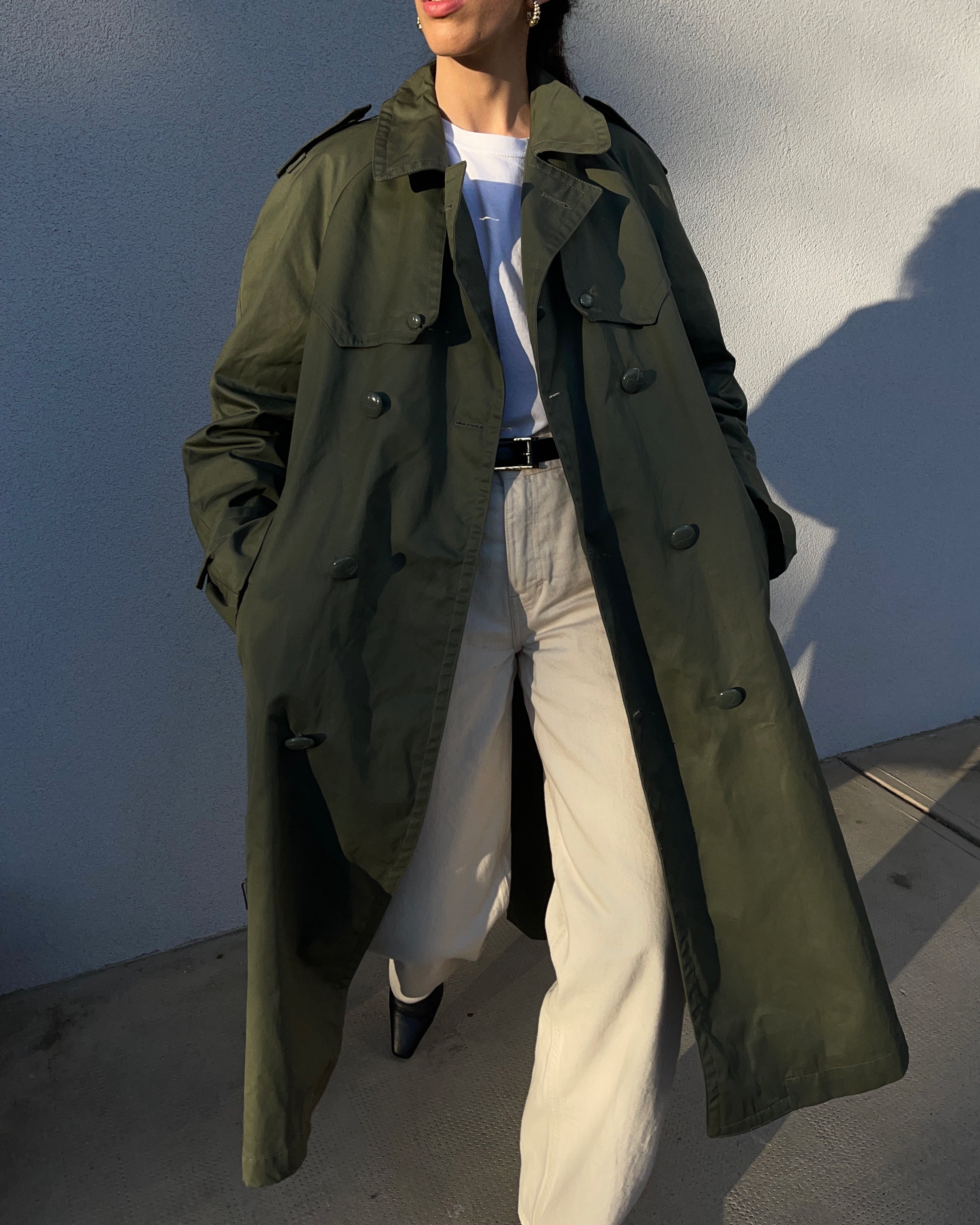 Trench green military