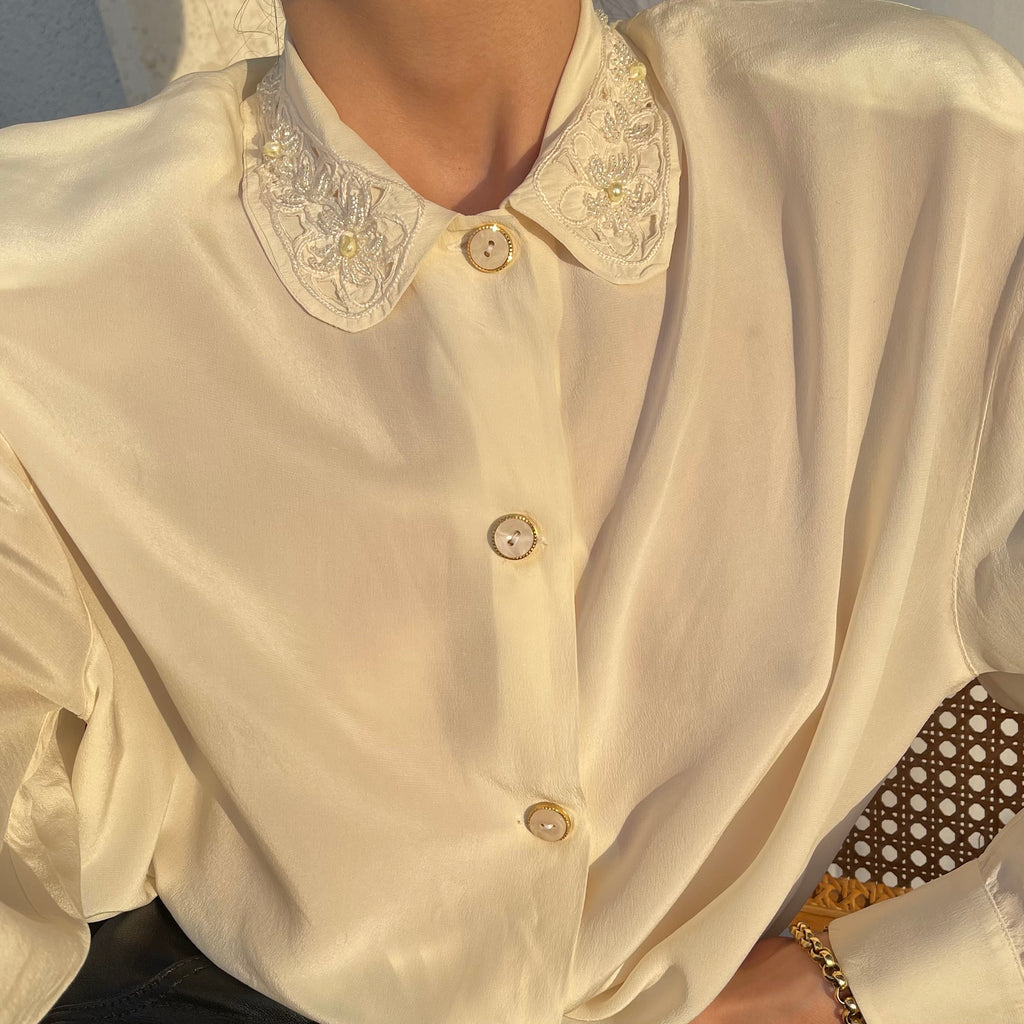 100% silk shirt