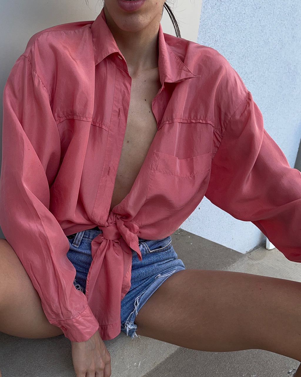 Silk shirt