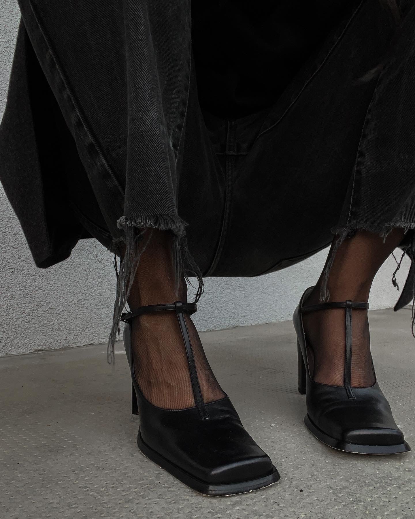 Leather vintage Mary Jane