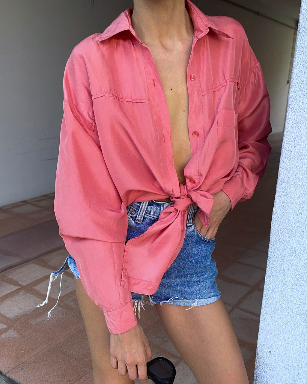 Silk shirt