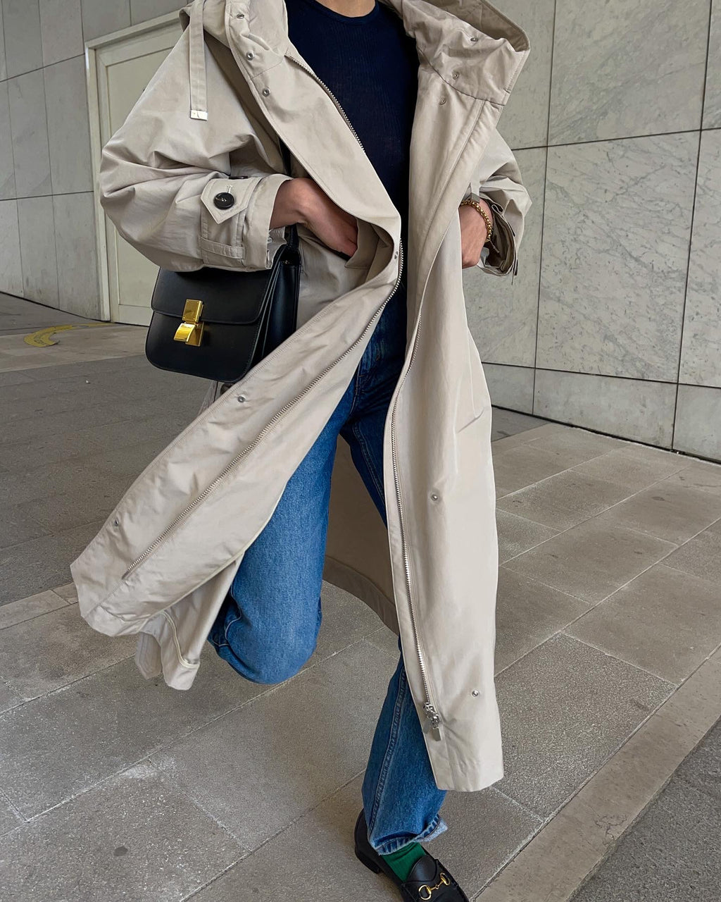 Max Mara The cube hodded Parka