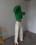 Green jumper