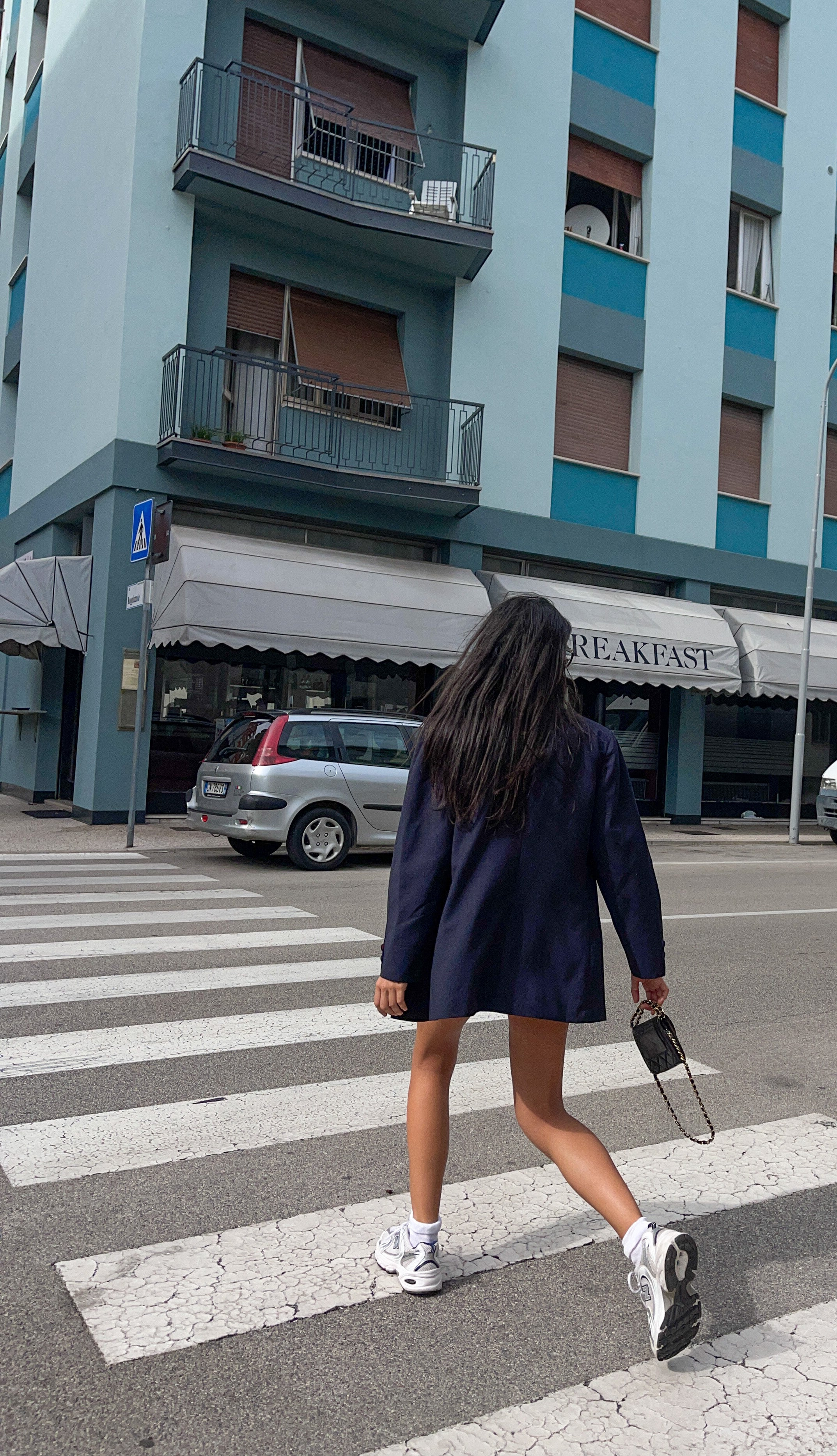 Blue blazer