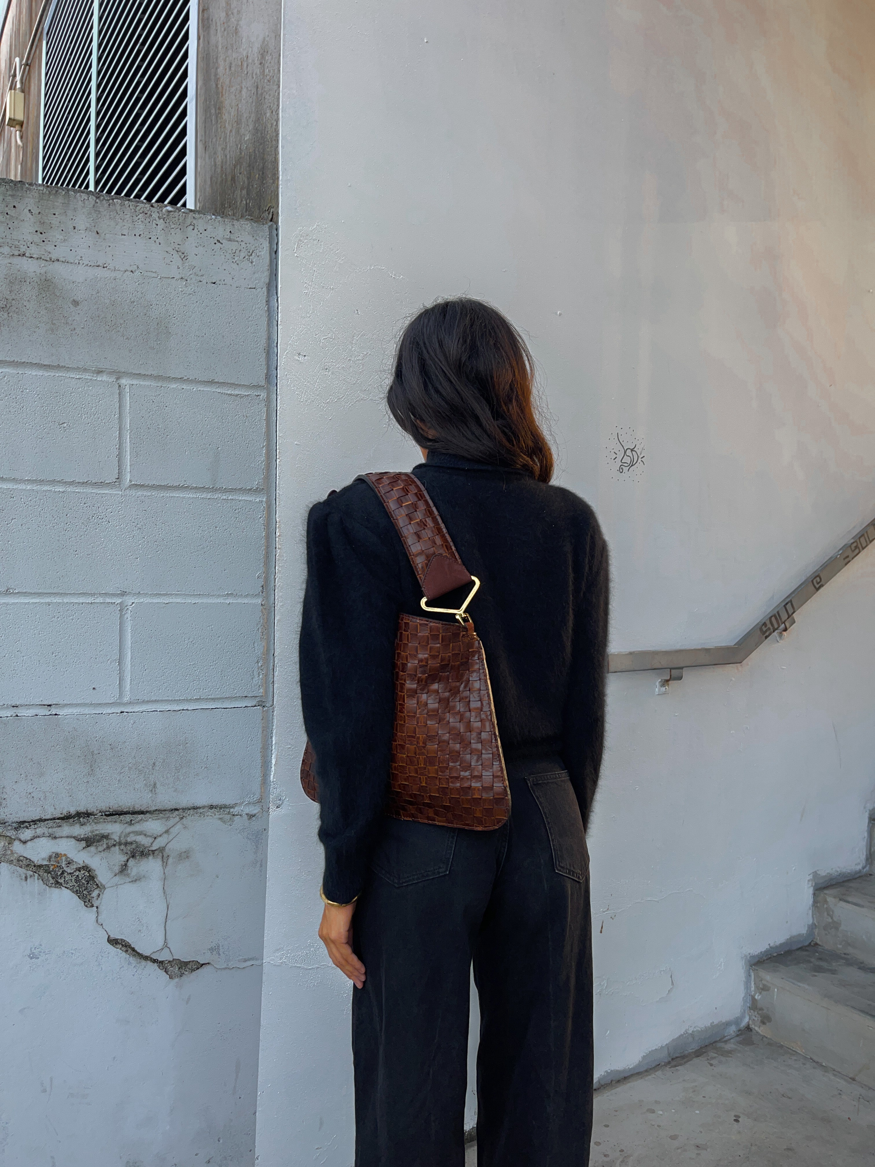 Angora black jumper