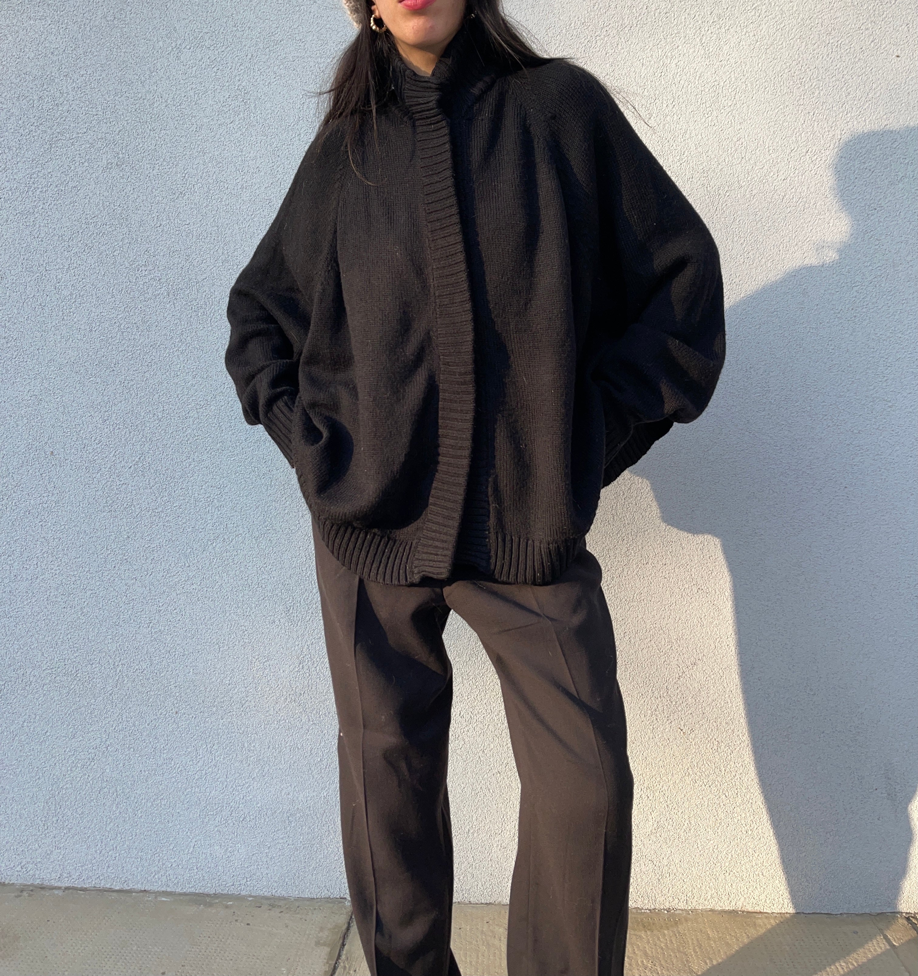 Poncho 100 Lana