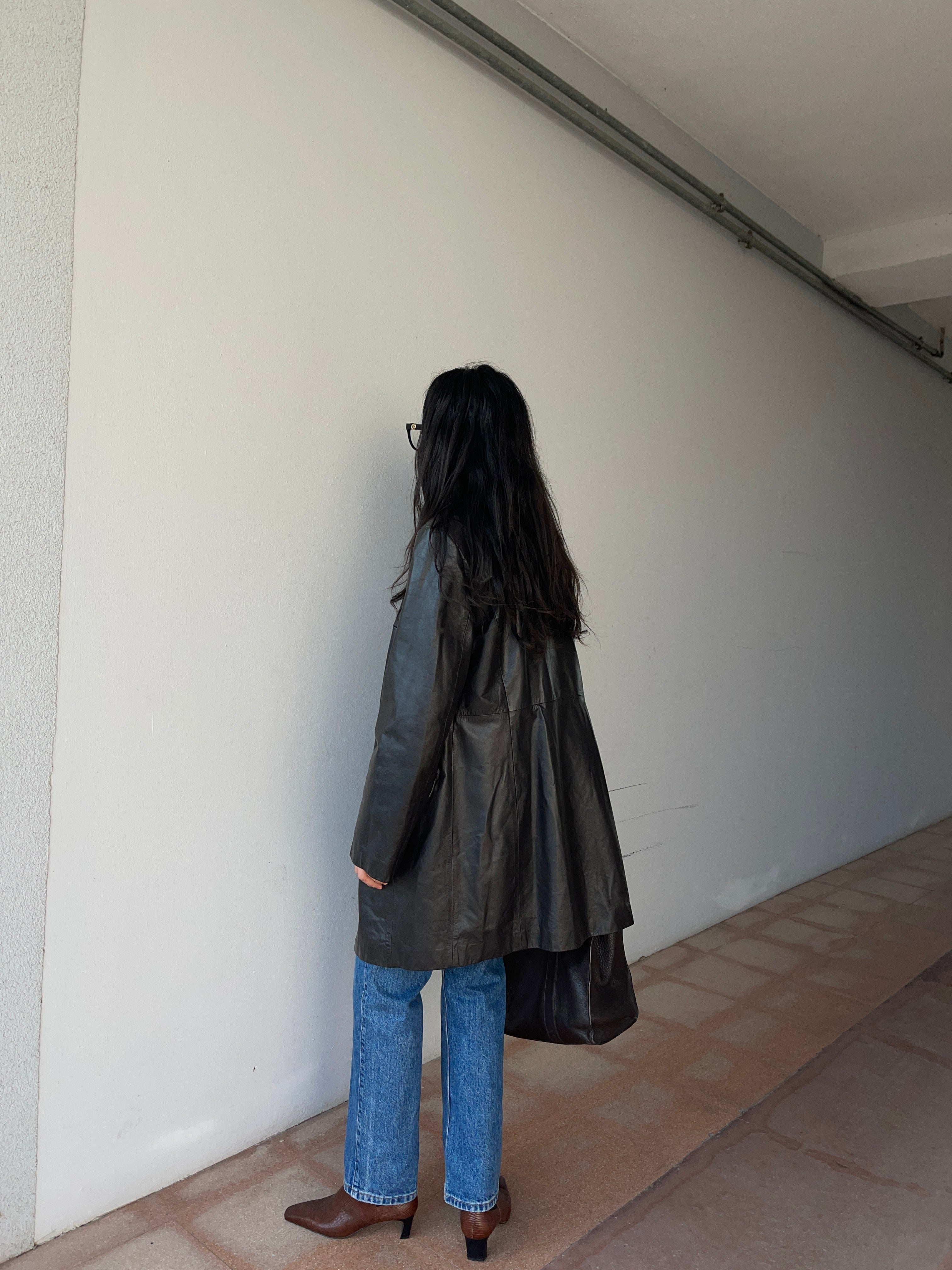 Leather jacket