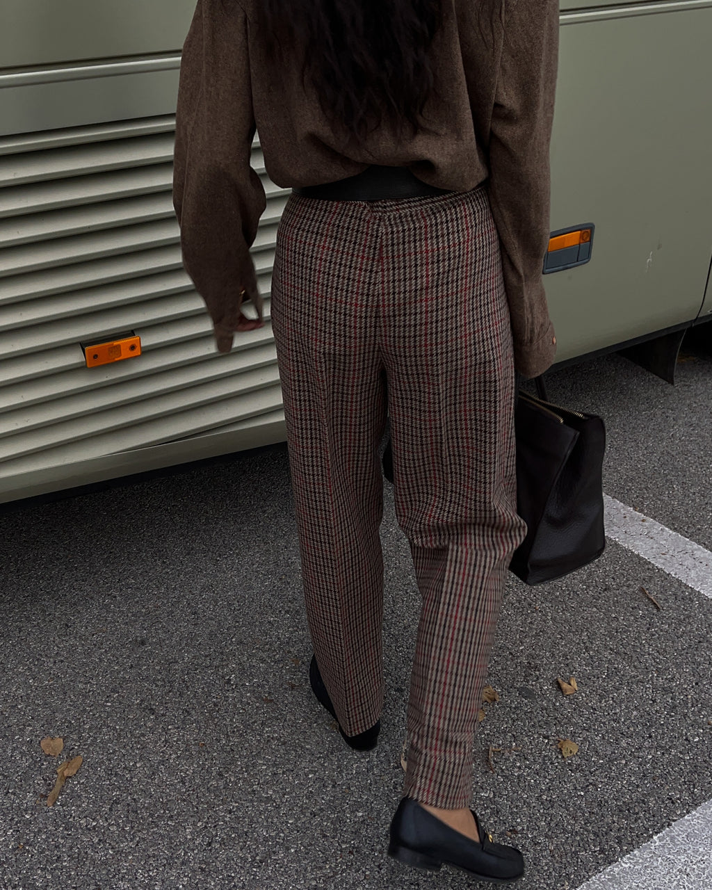 100% wool trousers