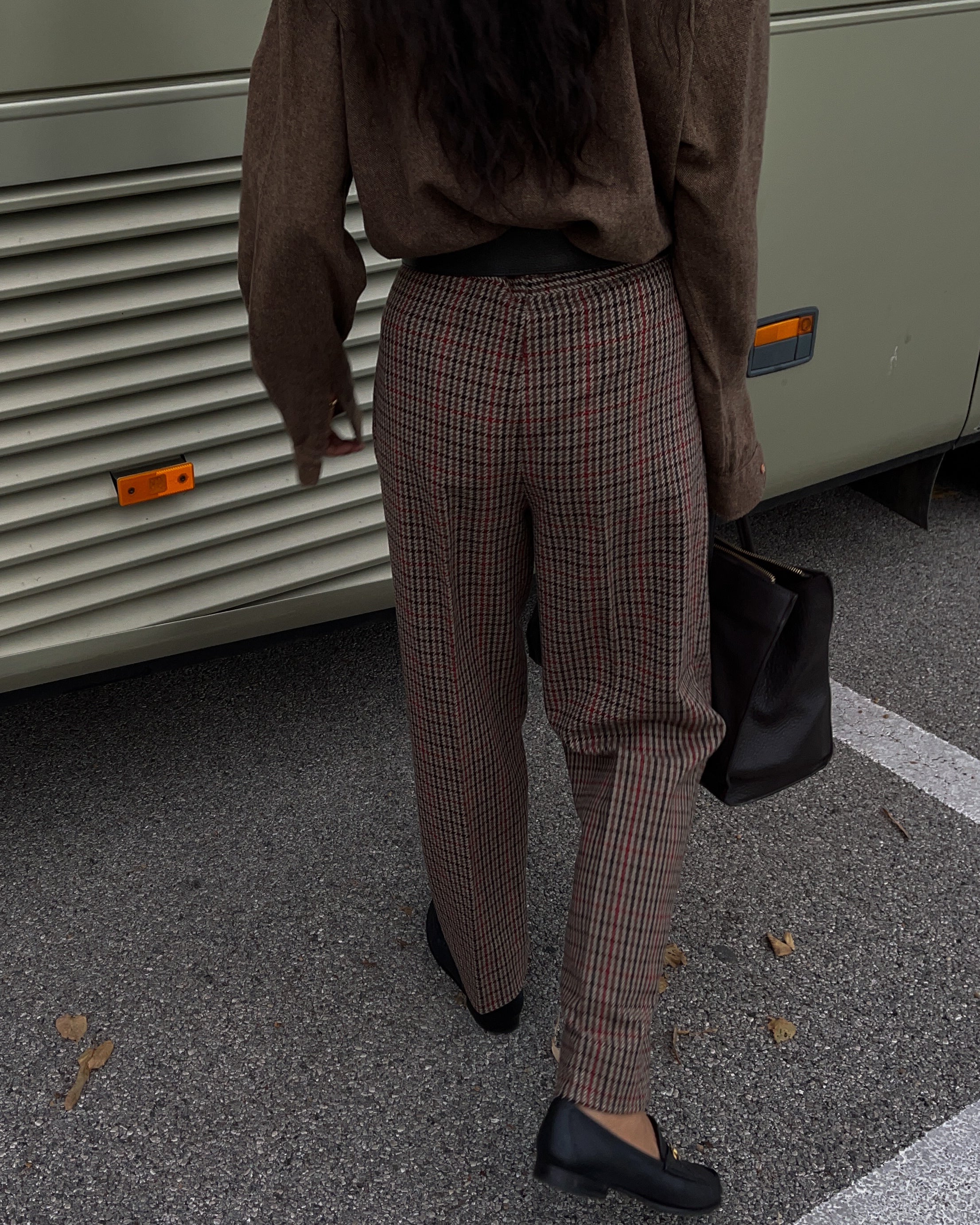 100% wool trousers