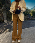 Pantalone cammello uomo
