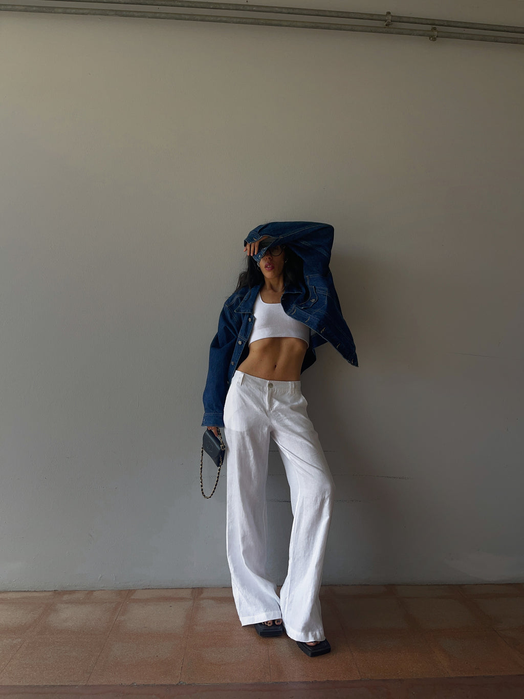 100 linen trousers