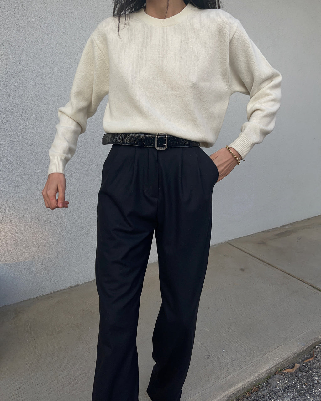 Maglione white