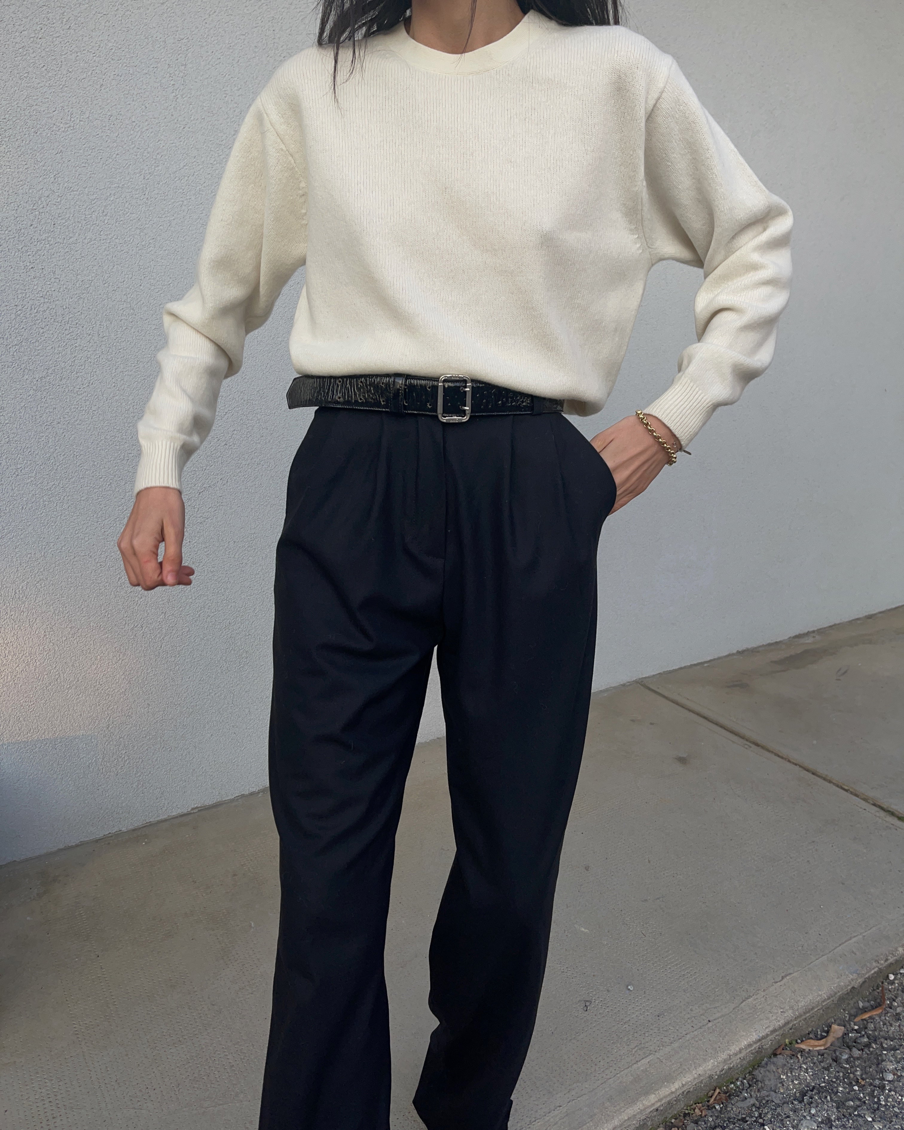 Maglione white