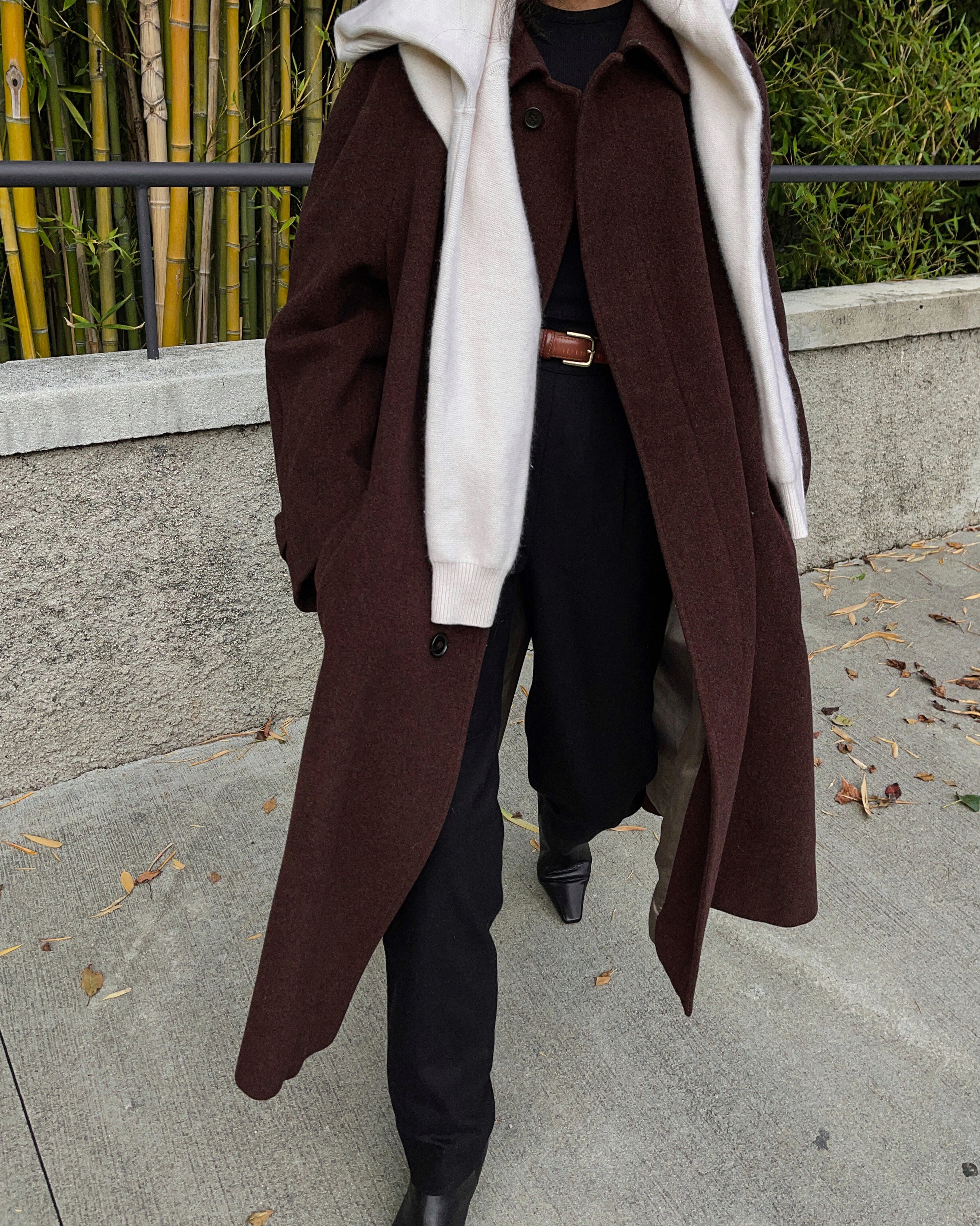 Brown chocolate coat