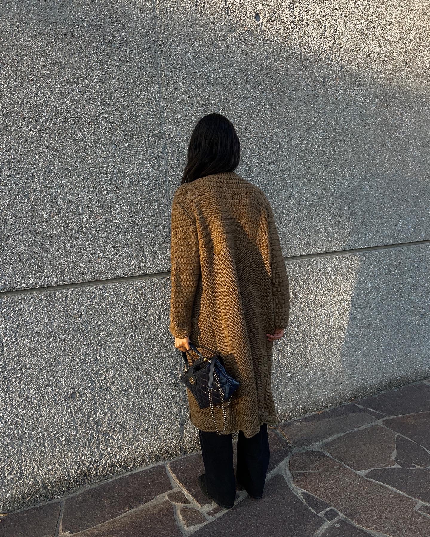 100 wool cardigan/ coat