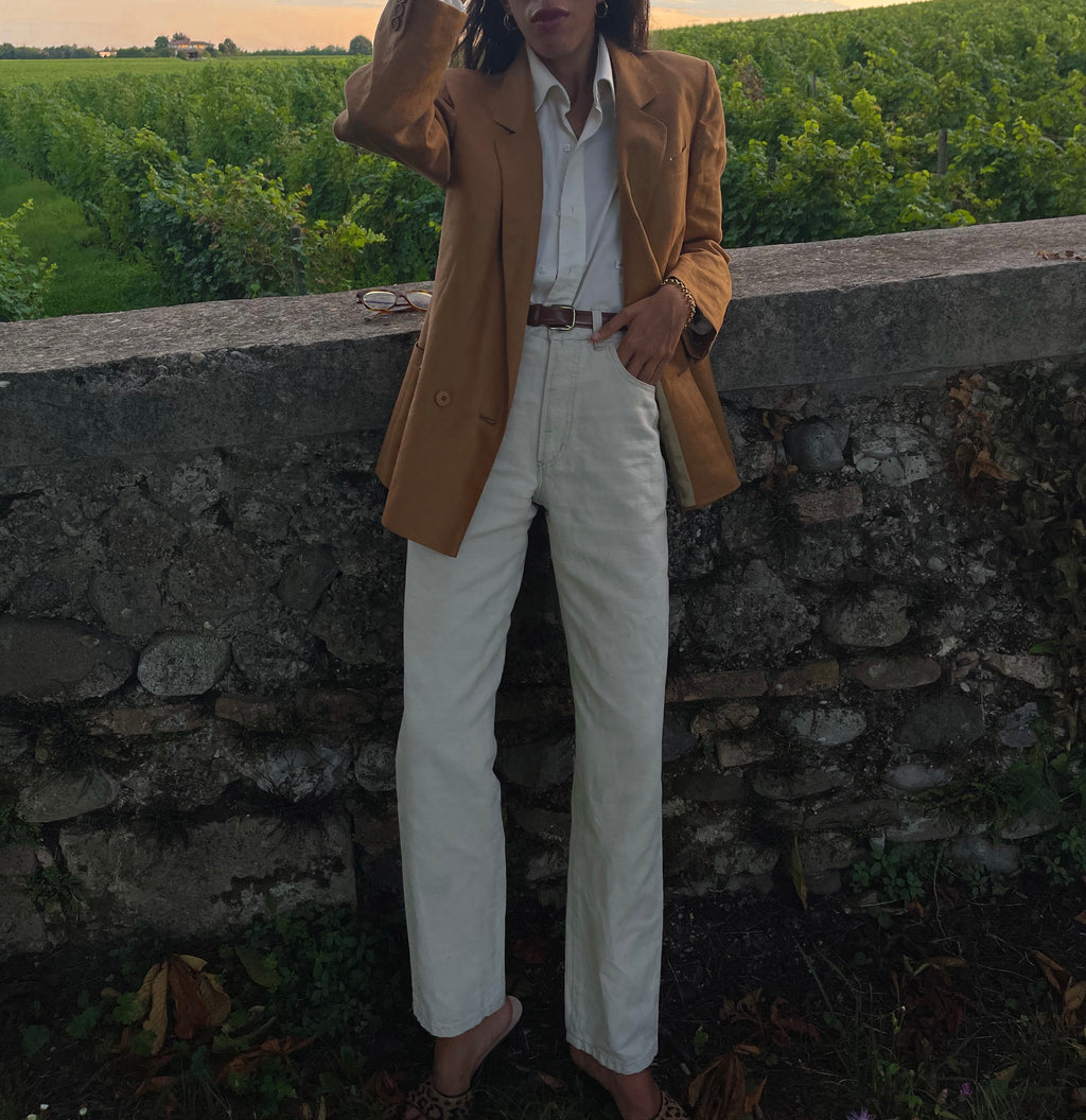 Camel blazer