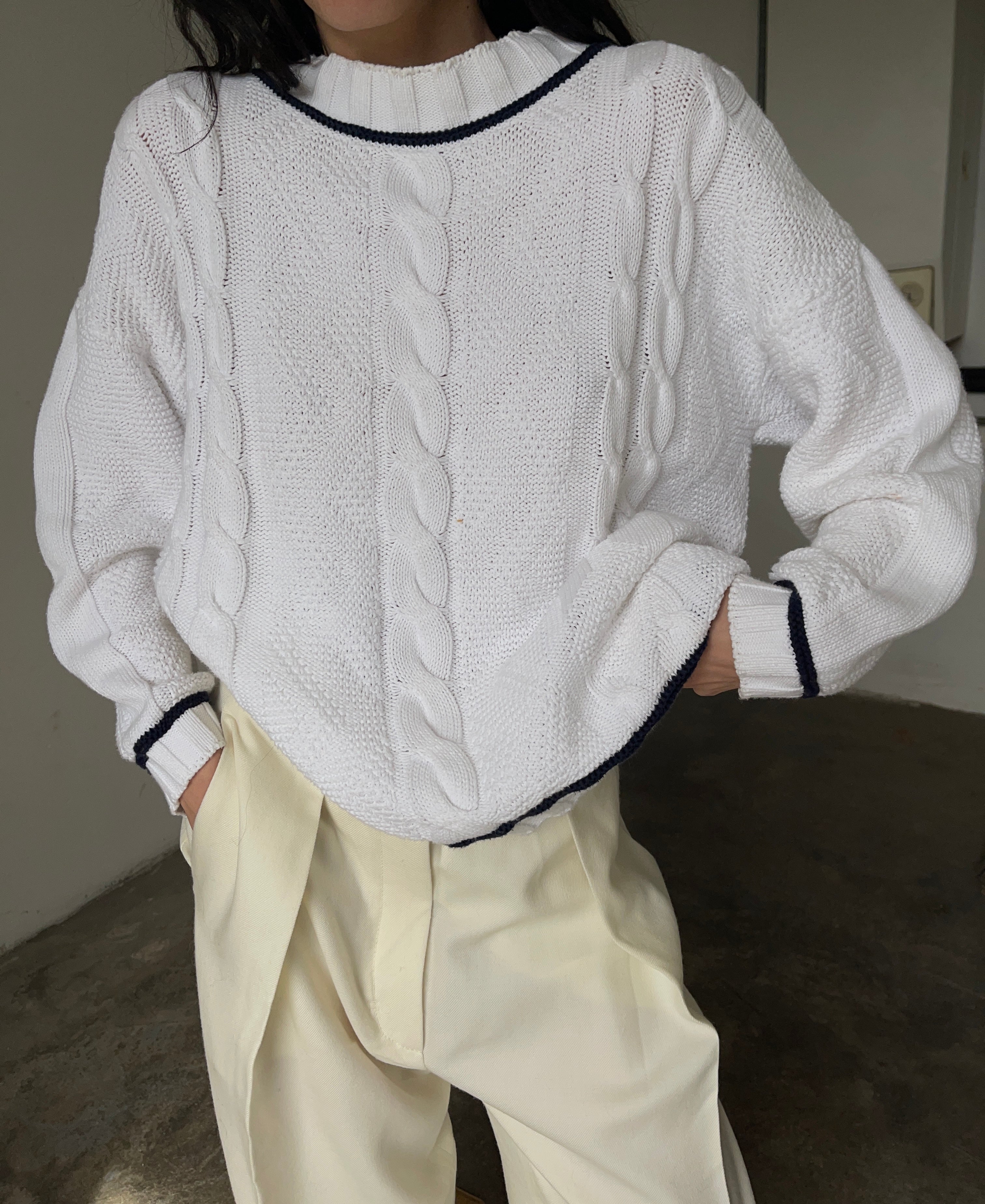 White jumper