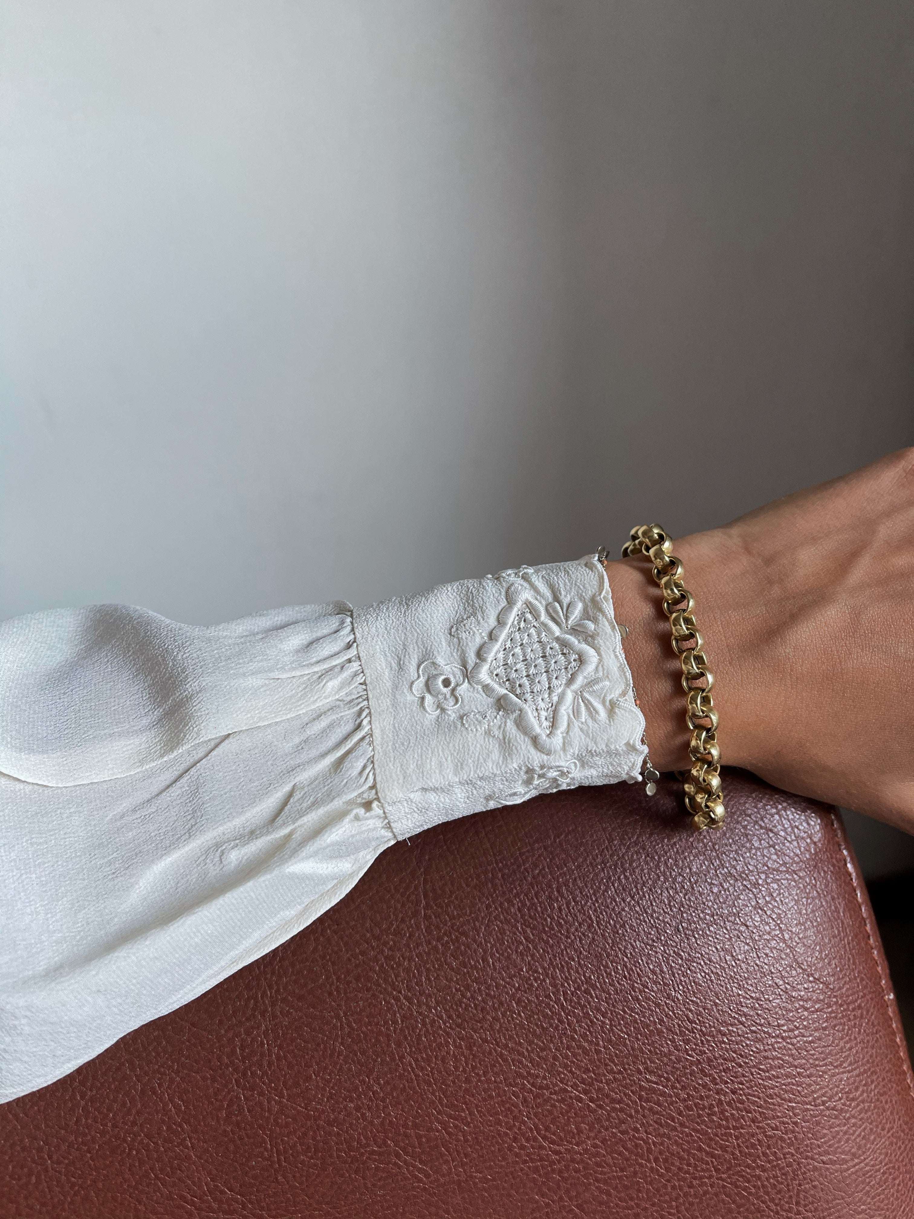 100 silk embroided handmade