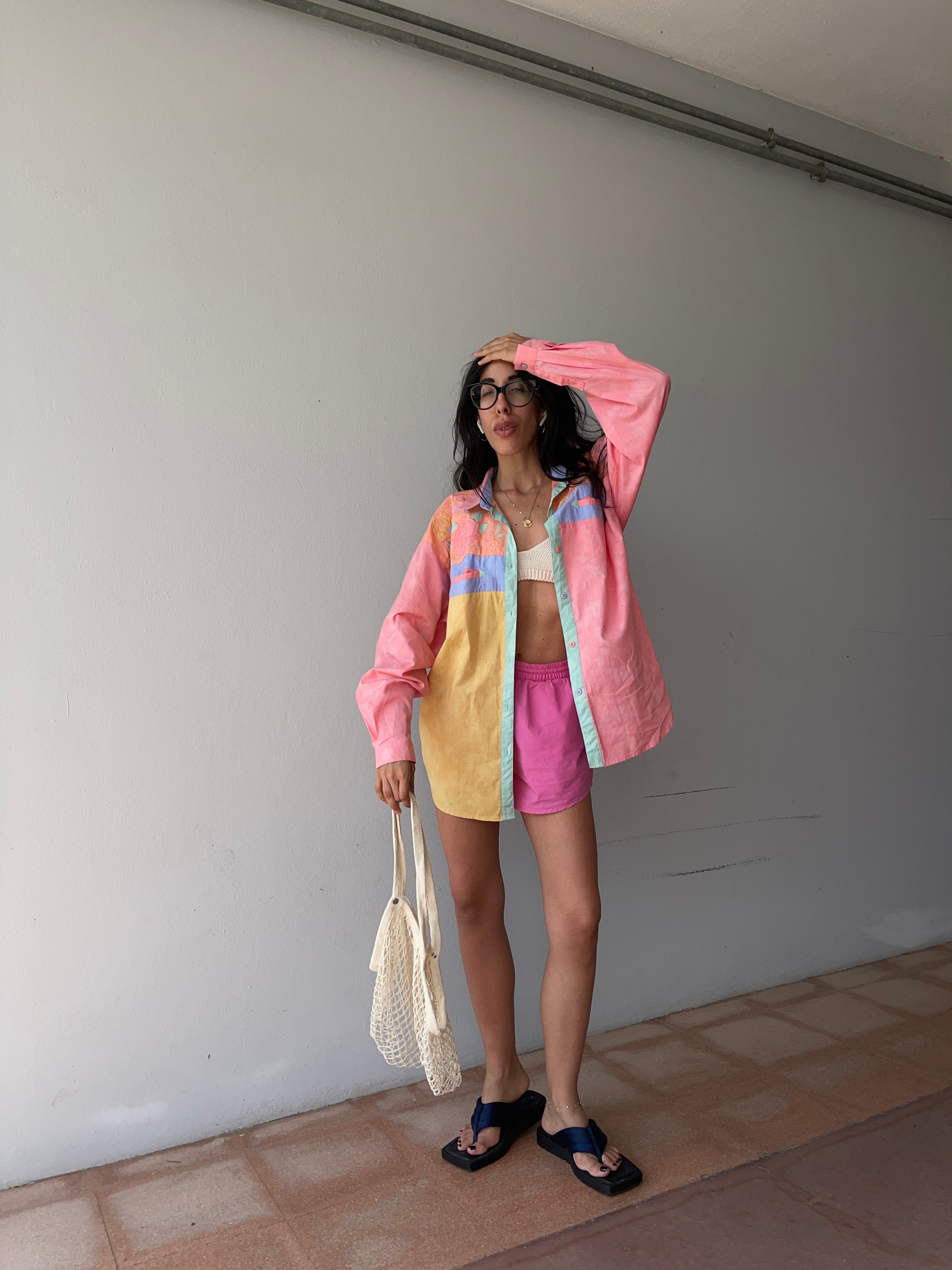 multicolor shirt